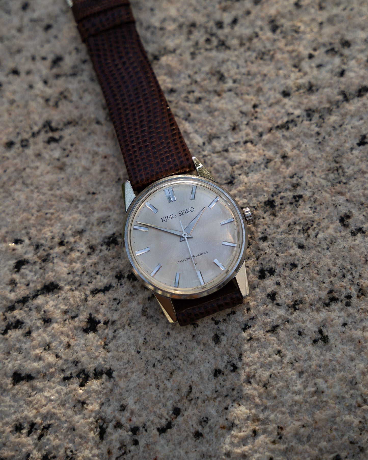King Seiko 1st Stainless Steel "special dial" type 15 June 1964