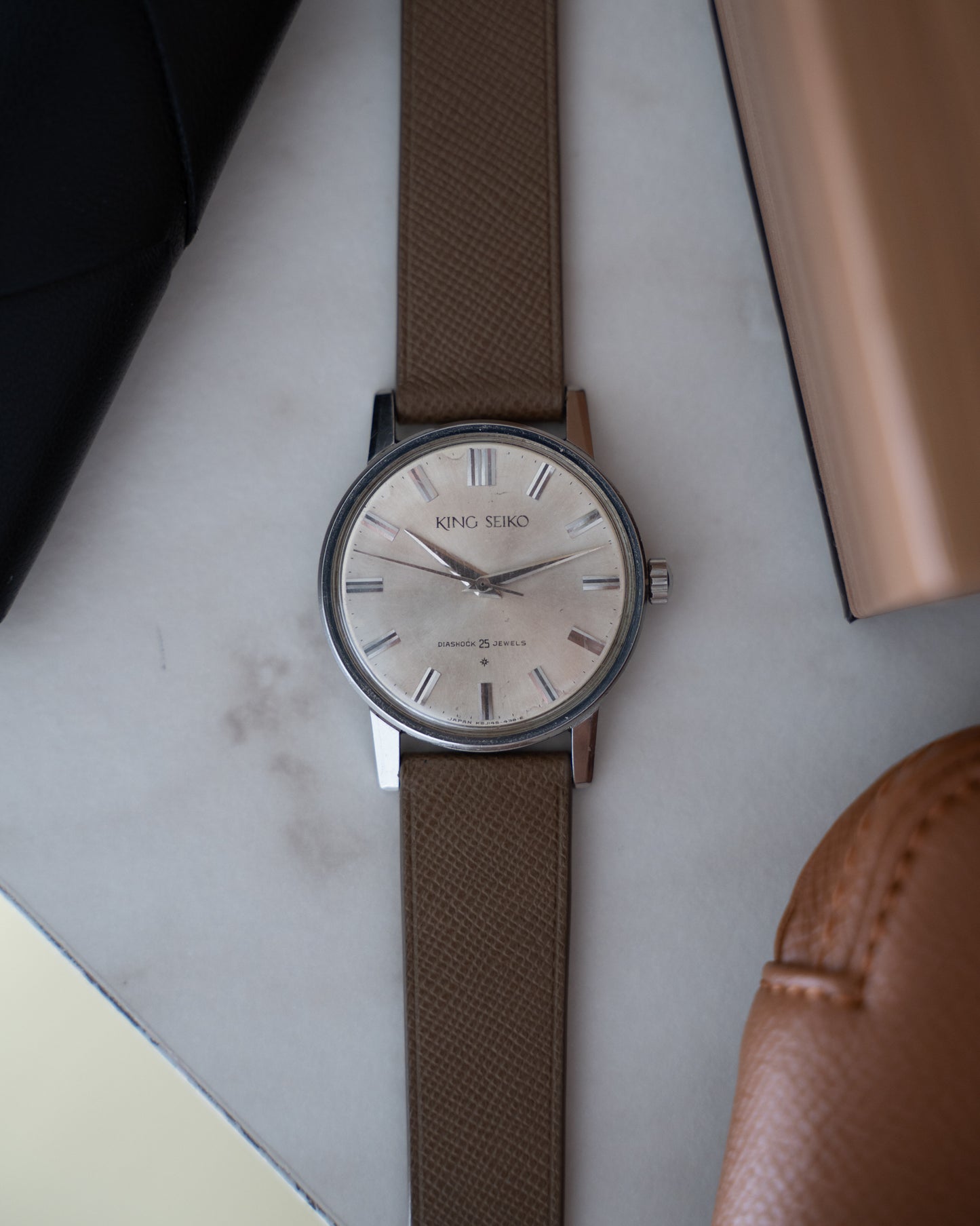 King Seiko 1st Stainless Steel "special dial" type 14 December 1962