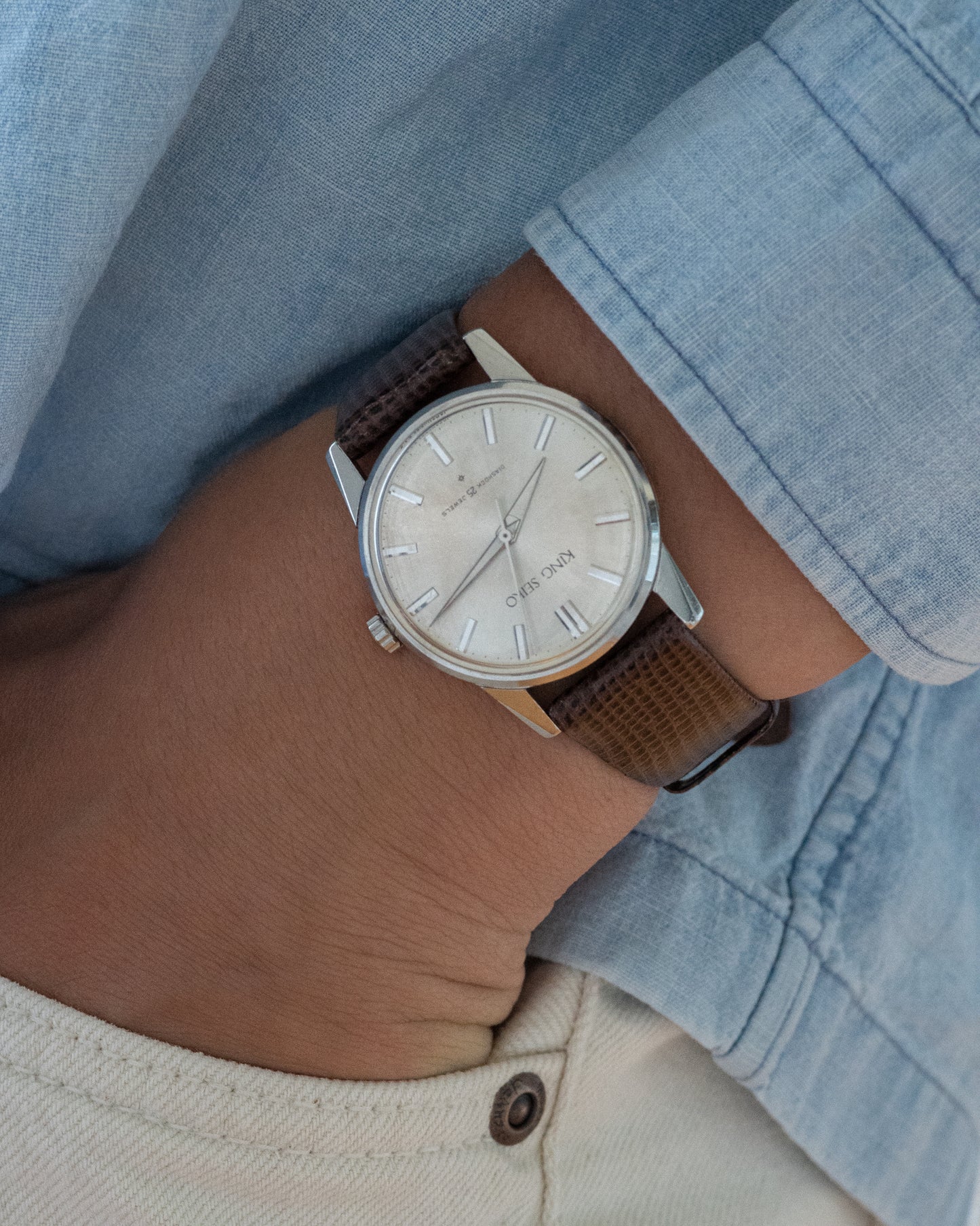 King Seiko 1st Stainless Steel "special dial" type 15 June 1964