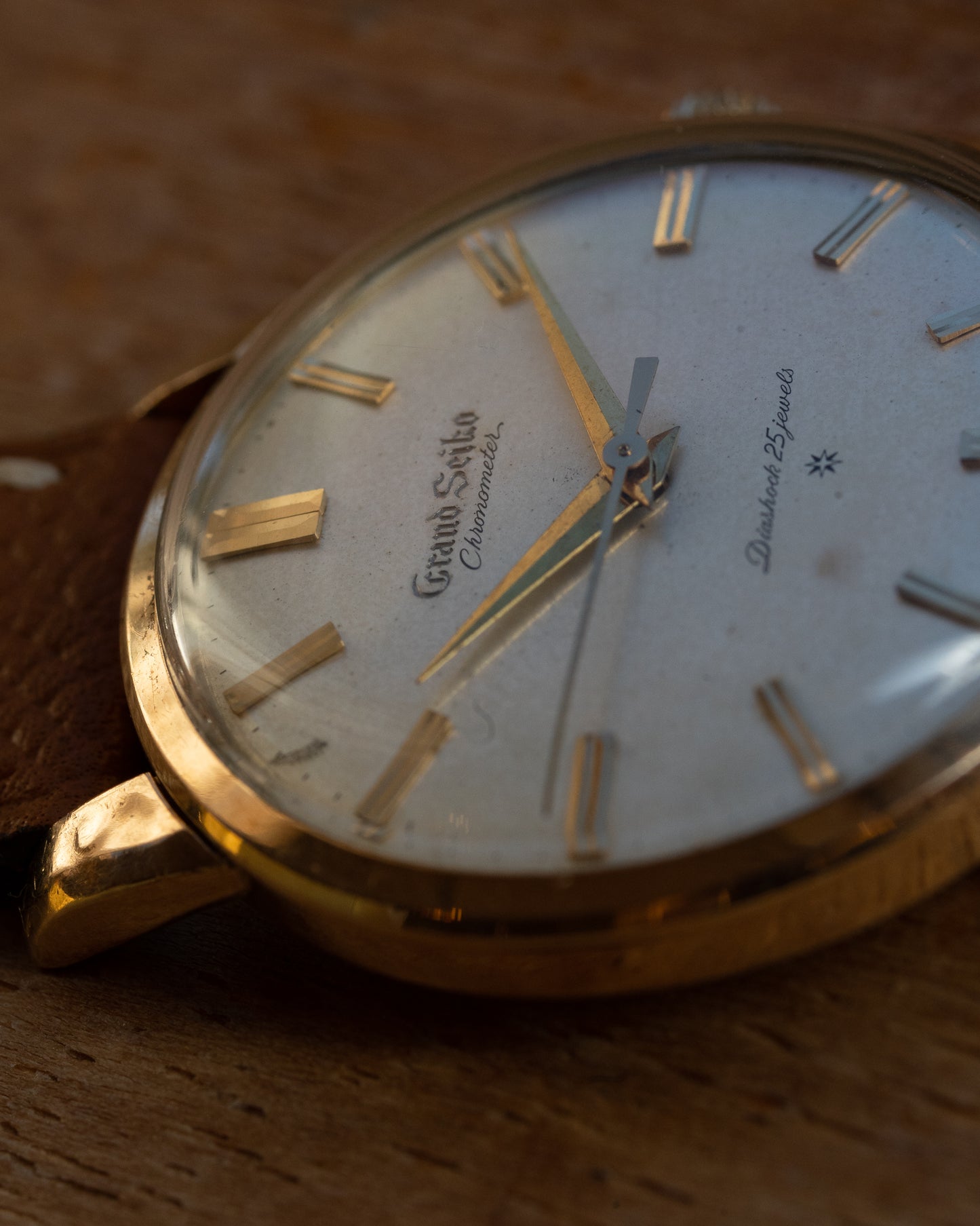 Grand Seiko First carved dial 1961 split 12 "special dial"