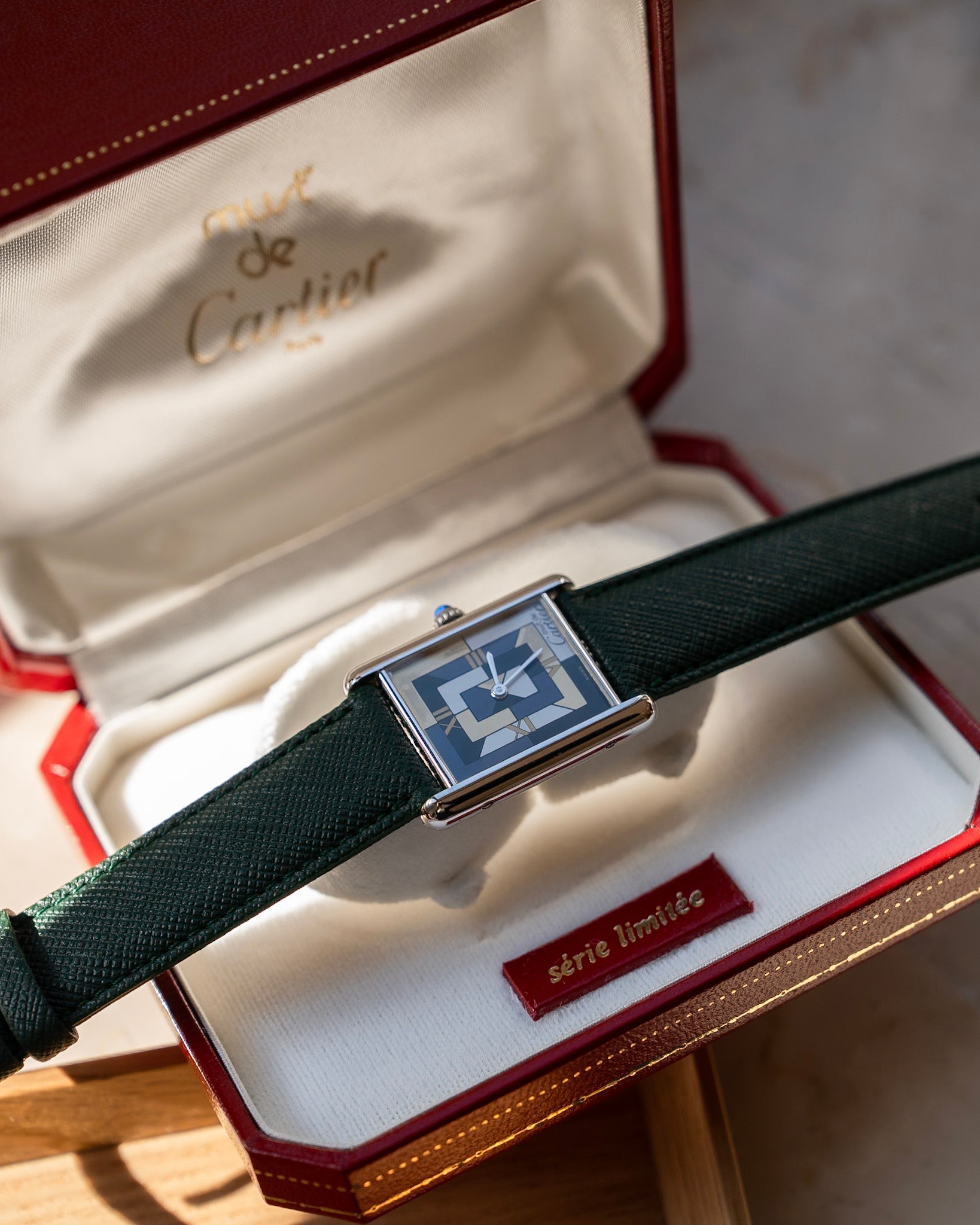 Carier Must Tank Art Deco reference 1616 LM limited edition - box and papers