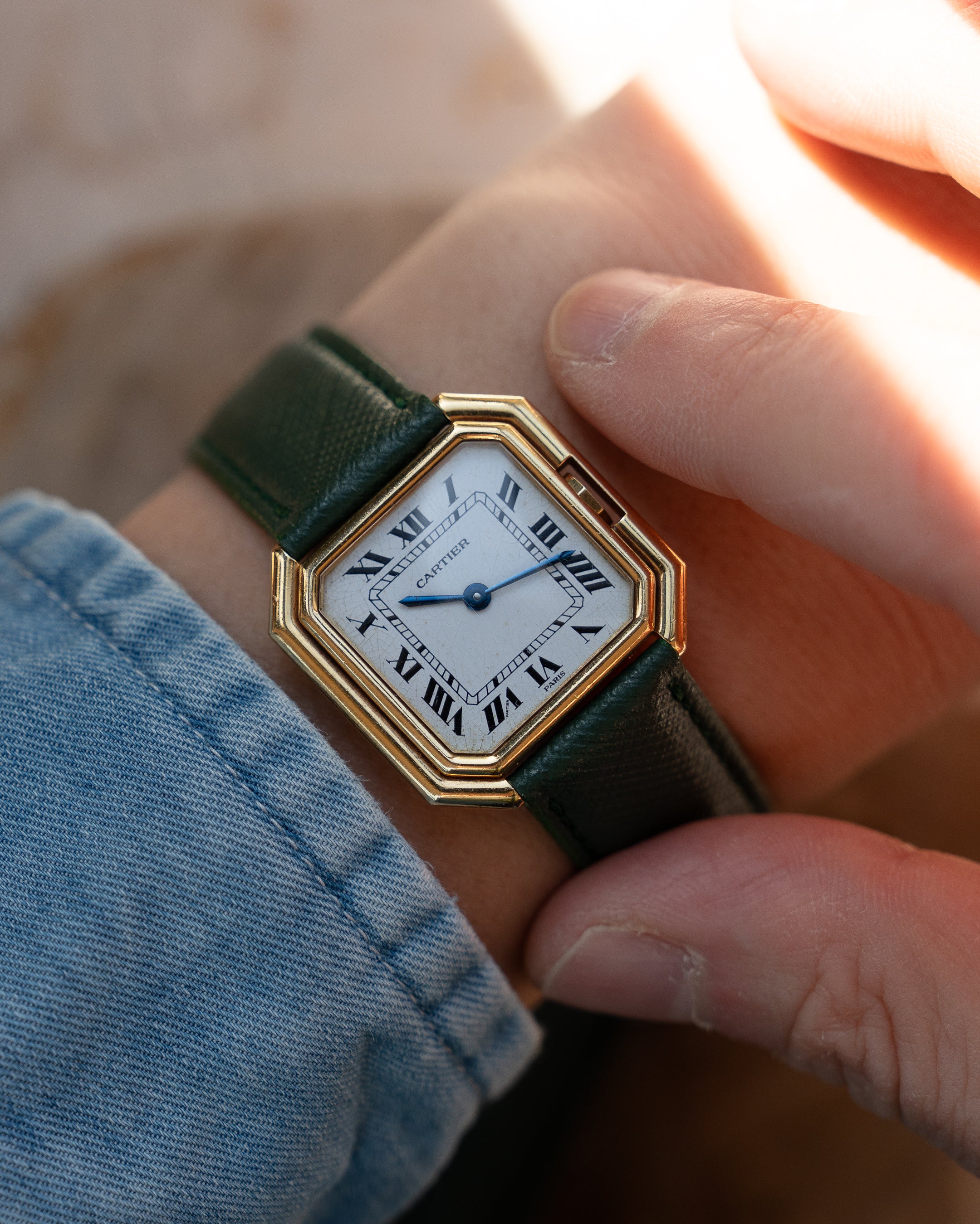 Cartier Ceinture ref 78099 LM size in yellow gold – Special Dial