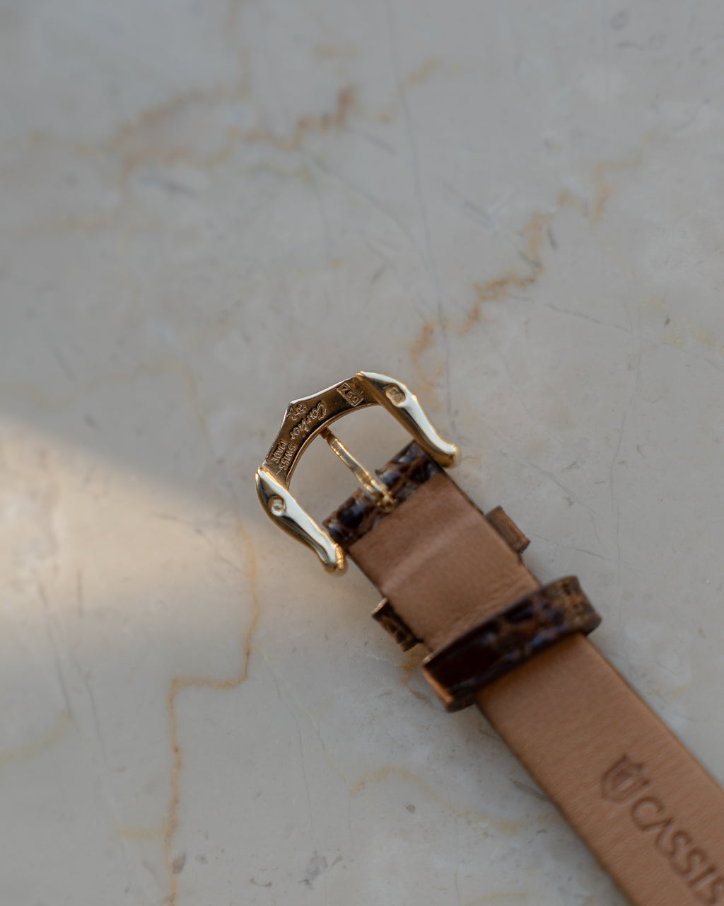 Cartier Ellipse Yellow Gold, Paris Dial, SM size - mechanical wind movement