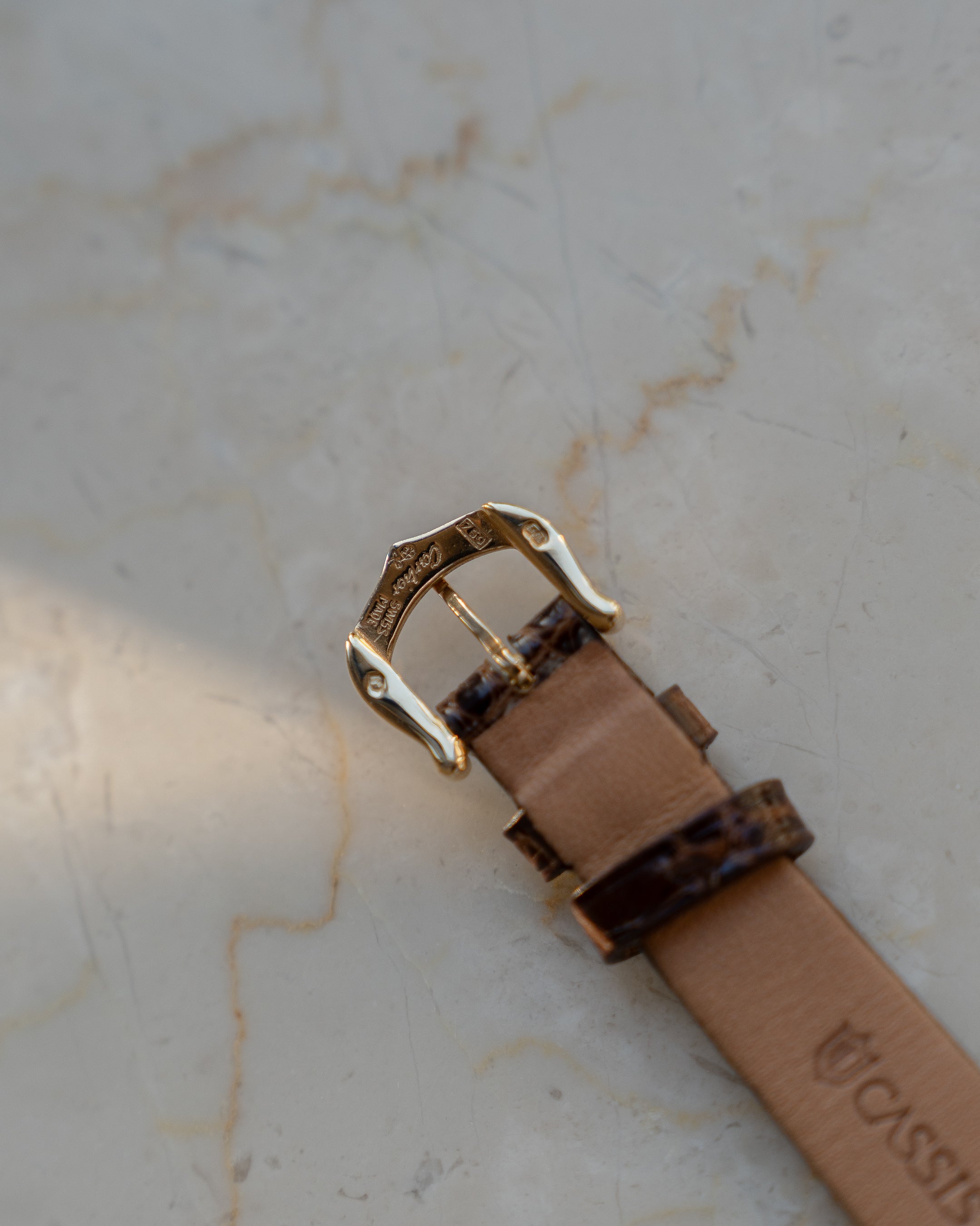 Cartier Ellipse Yellow Gold, Paris Dial, SM size - mechanical wind movement