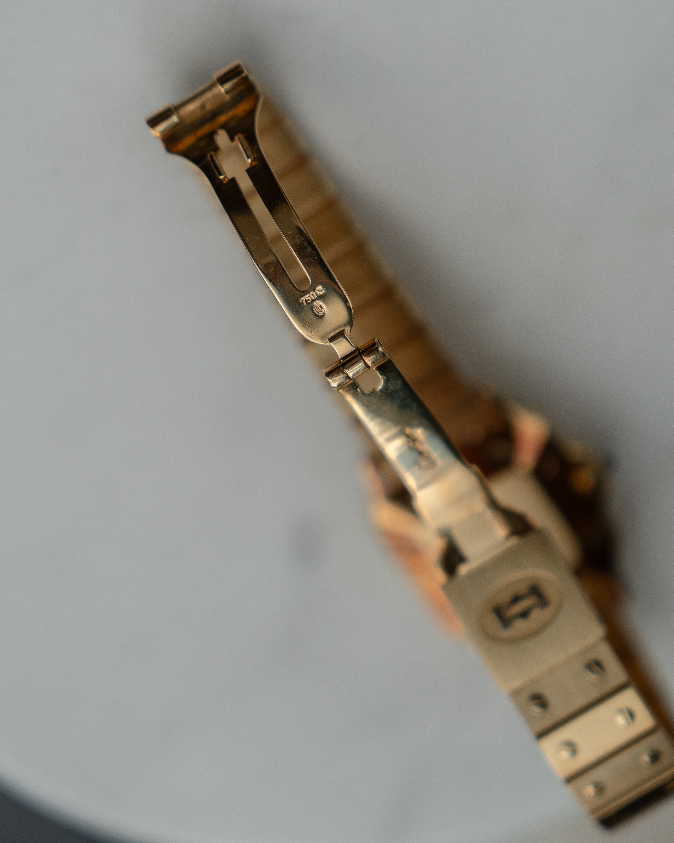 Santos de Cartier “Or Massif” - ref 2964 full gold - MM size -automatic movement - box&papers