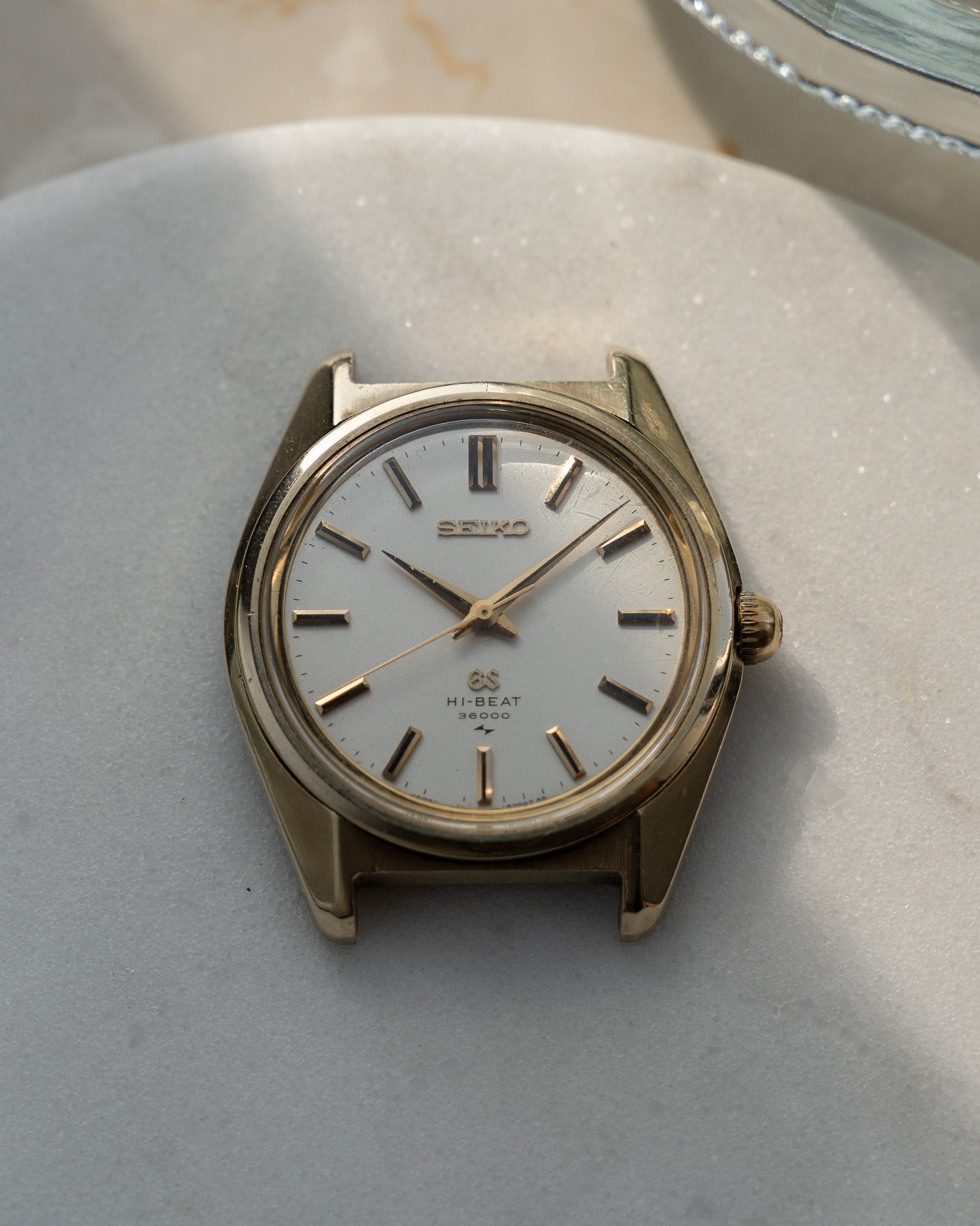 Grand Seiko 4520-8000 hi-beat in cap gold, November 1968
