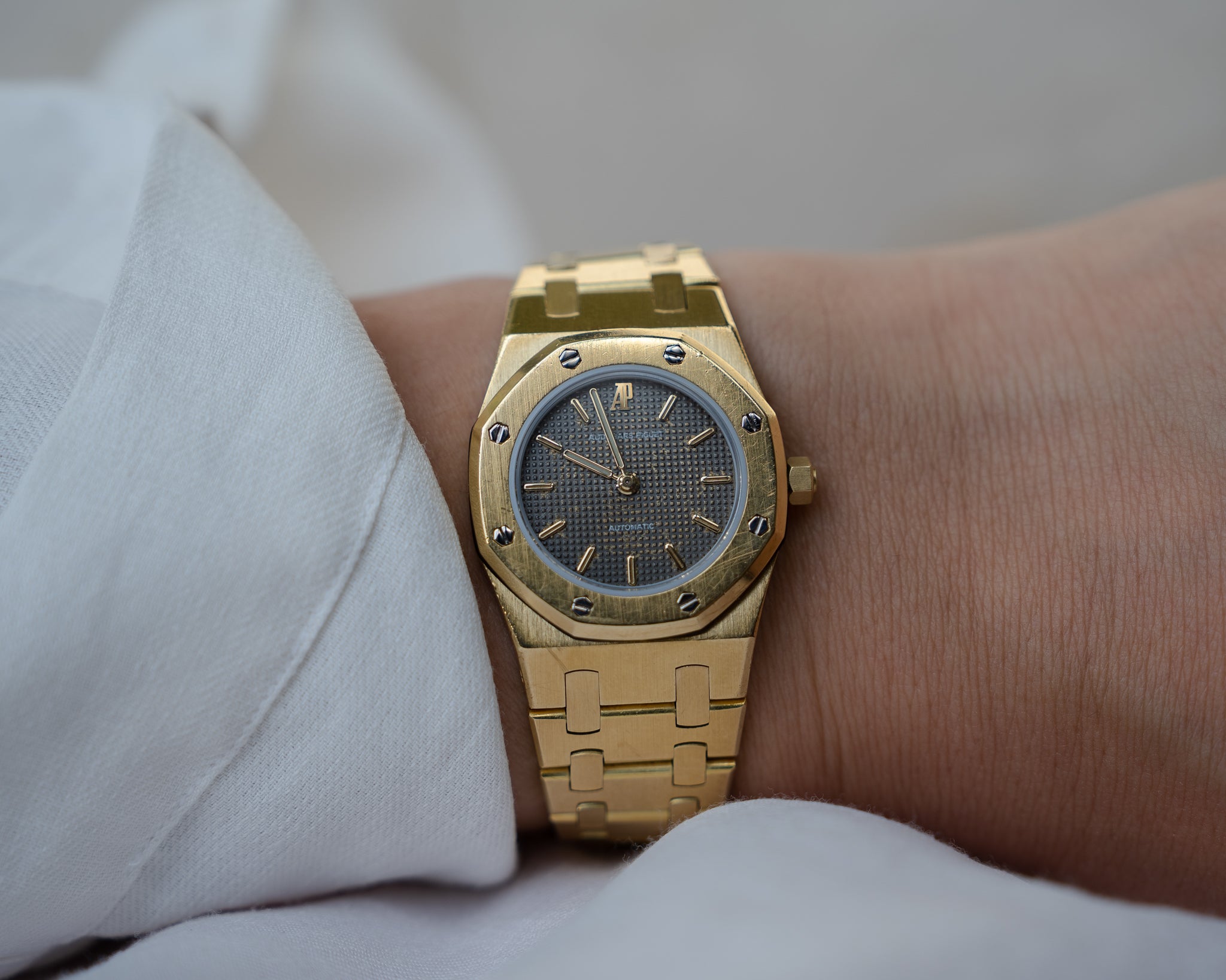 Audemars Piguet Royal Oak 8638BA with service papers Special Dial