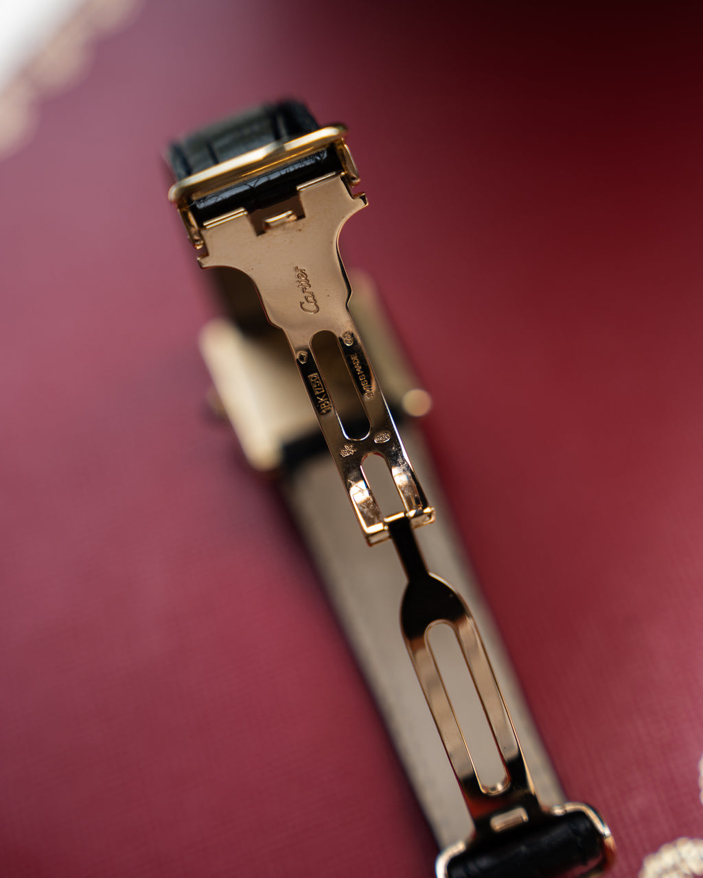 Cartier Tank Louis in YG, CPCP "Collection Prive", full set