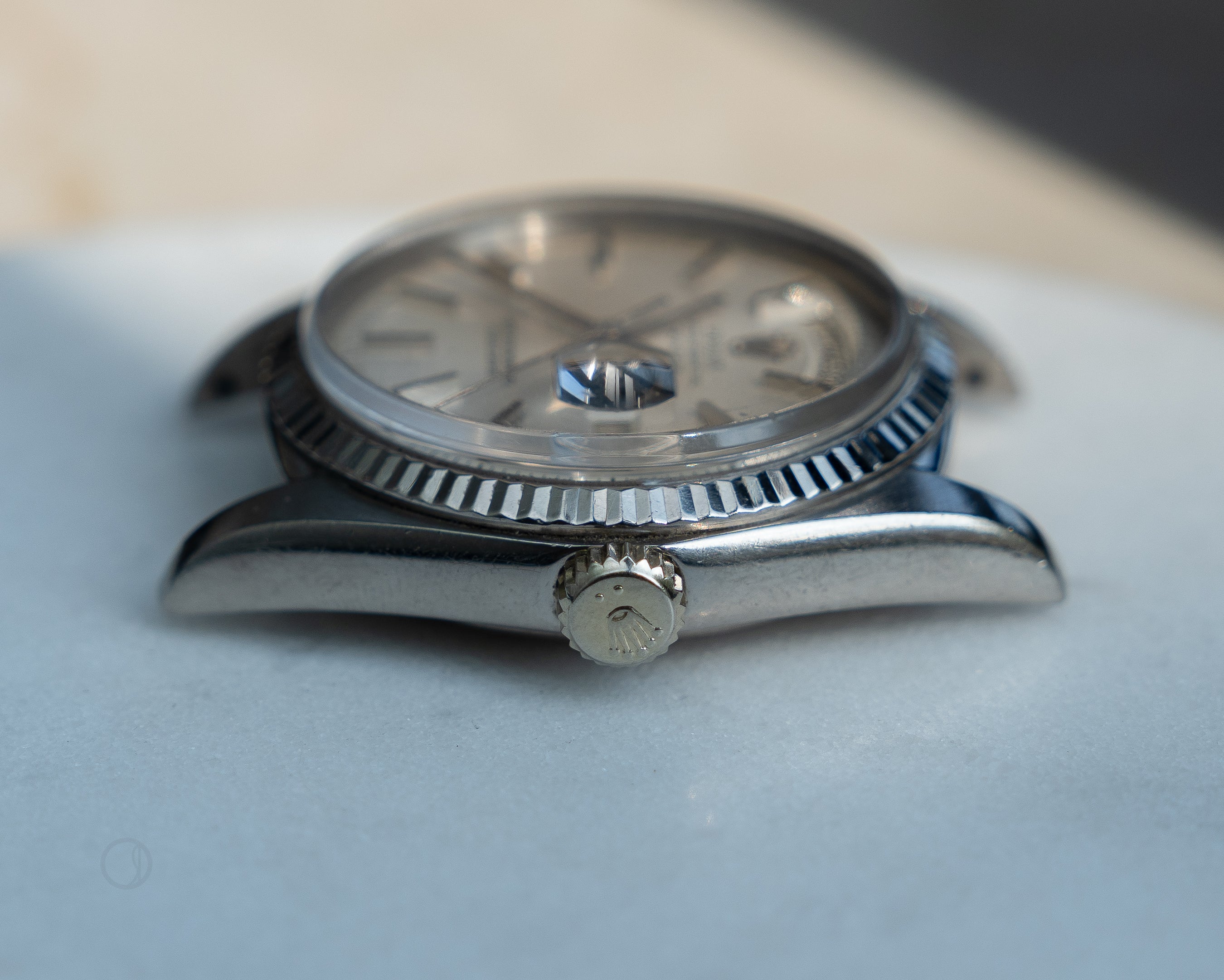 Rolex Day-Date in White Gold ref 1803 non lume Silver Dial from 1974