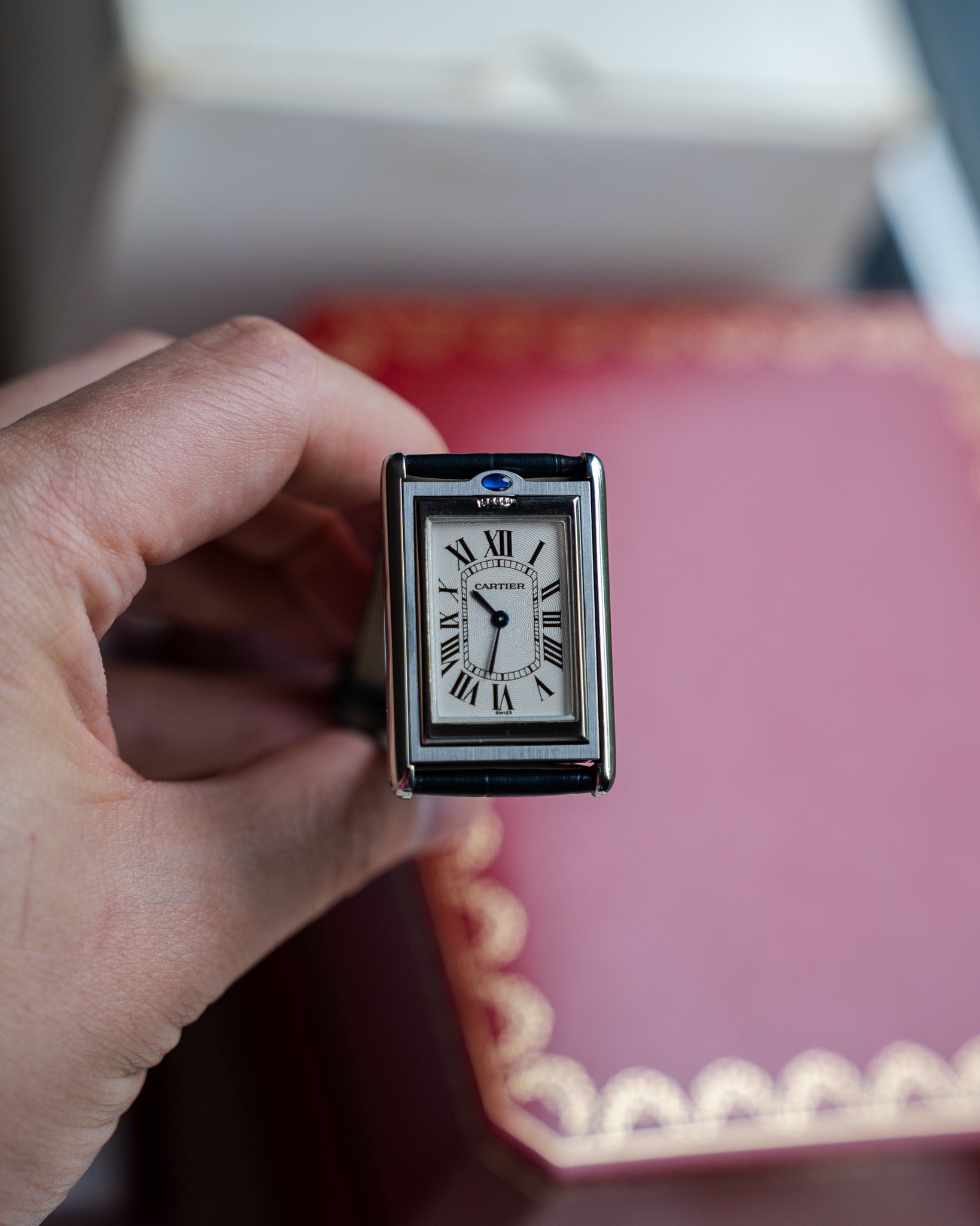 Cartier Tank Basculante ref. 2390 Mechanique, Full Set