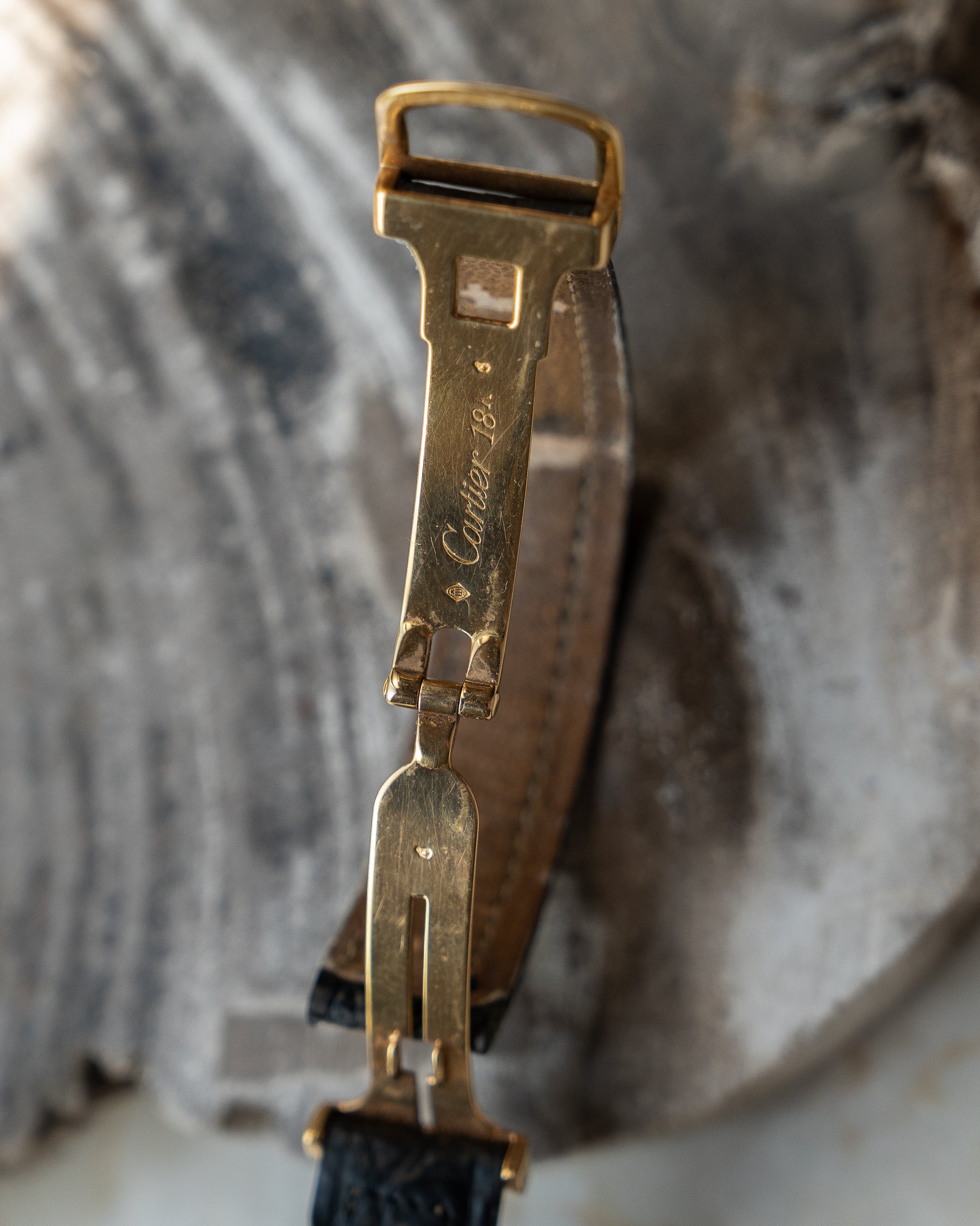 Cartier Ceinture 18k White & Yellow Gold, SM size, ref 78210 - mechanical wind movement