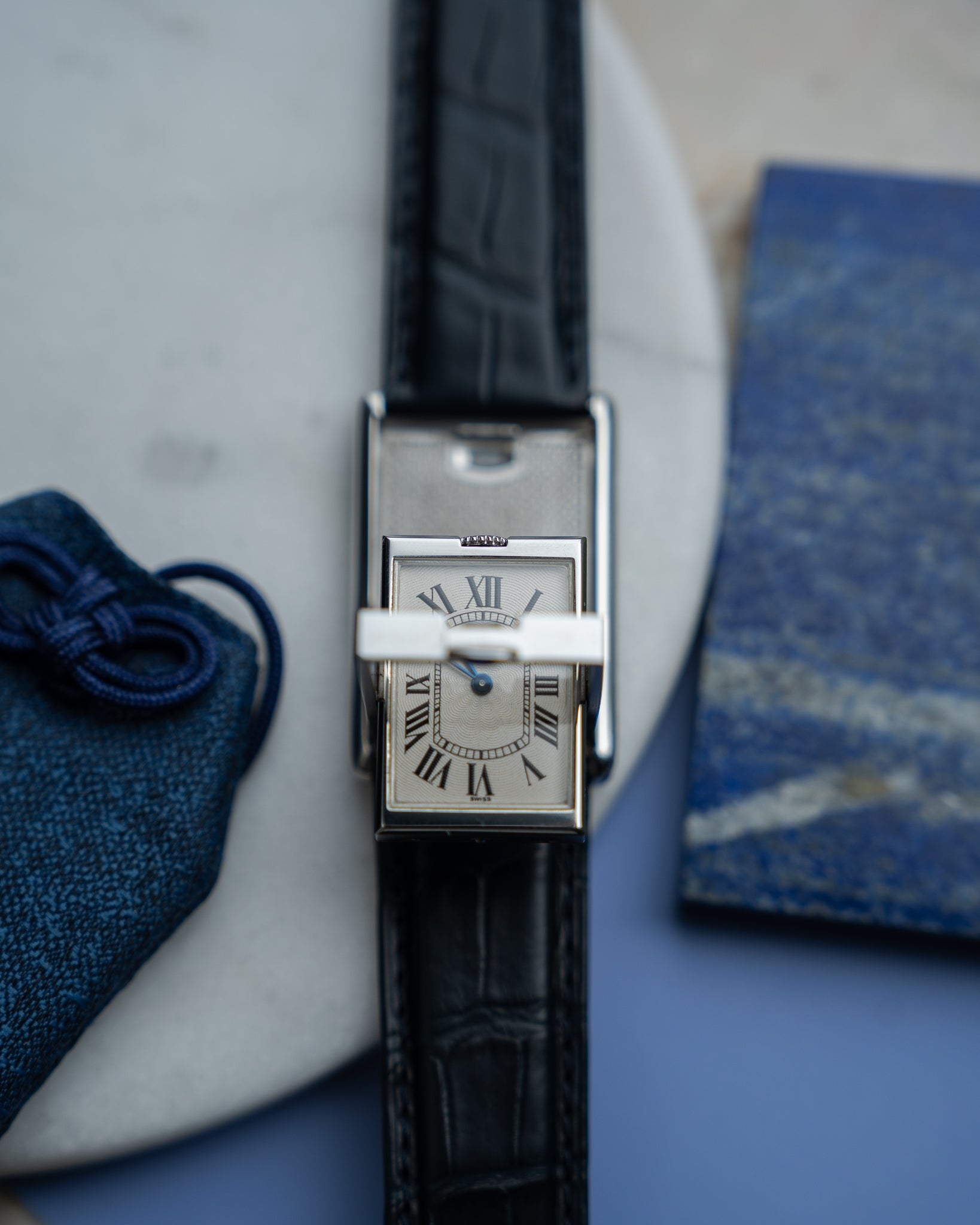 Cartier Tank Basculante ref. 2390 Mechanique, Full Set