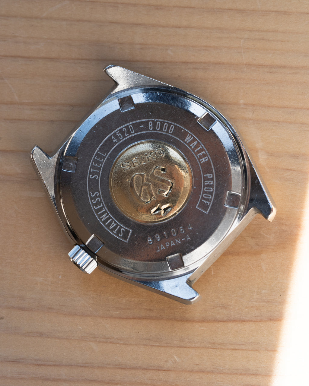 Grand Seiko 4520-8000 in steel, hibeat 1968 September