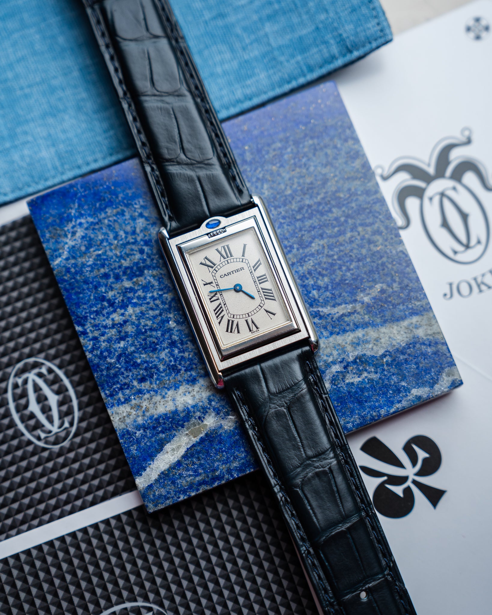 Cartier Tank Basculante ref. 2390 Mechanique, Full Set