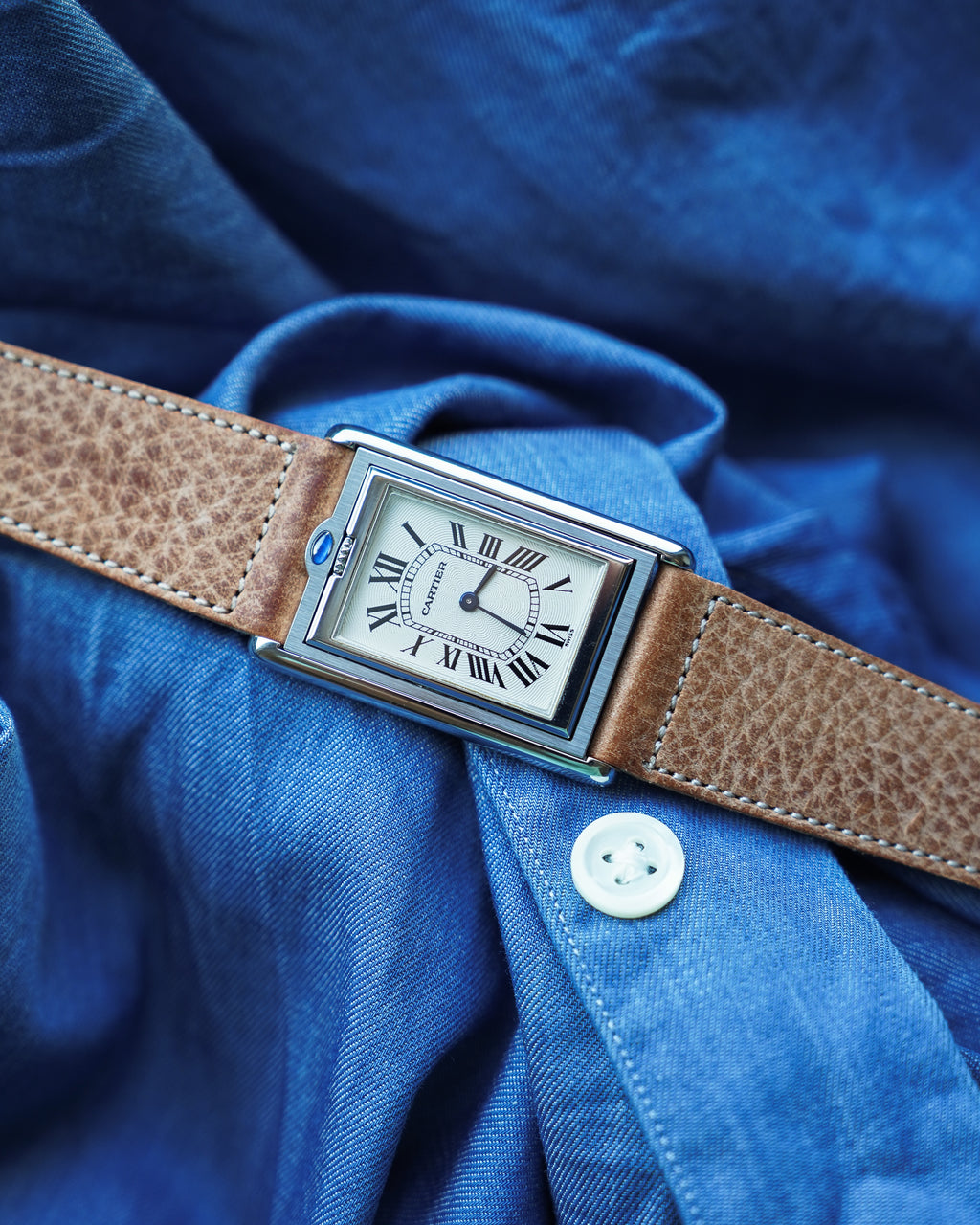 Cartier Tank Basculante ref. 2390 Mechanique, Full Set