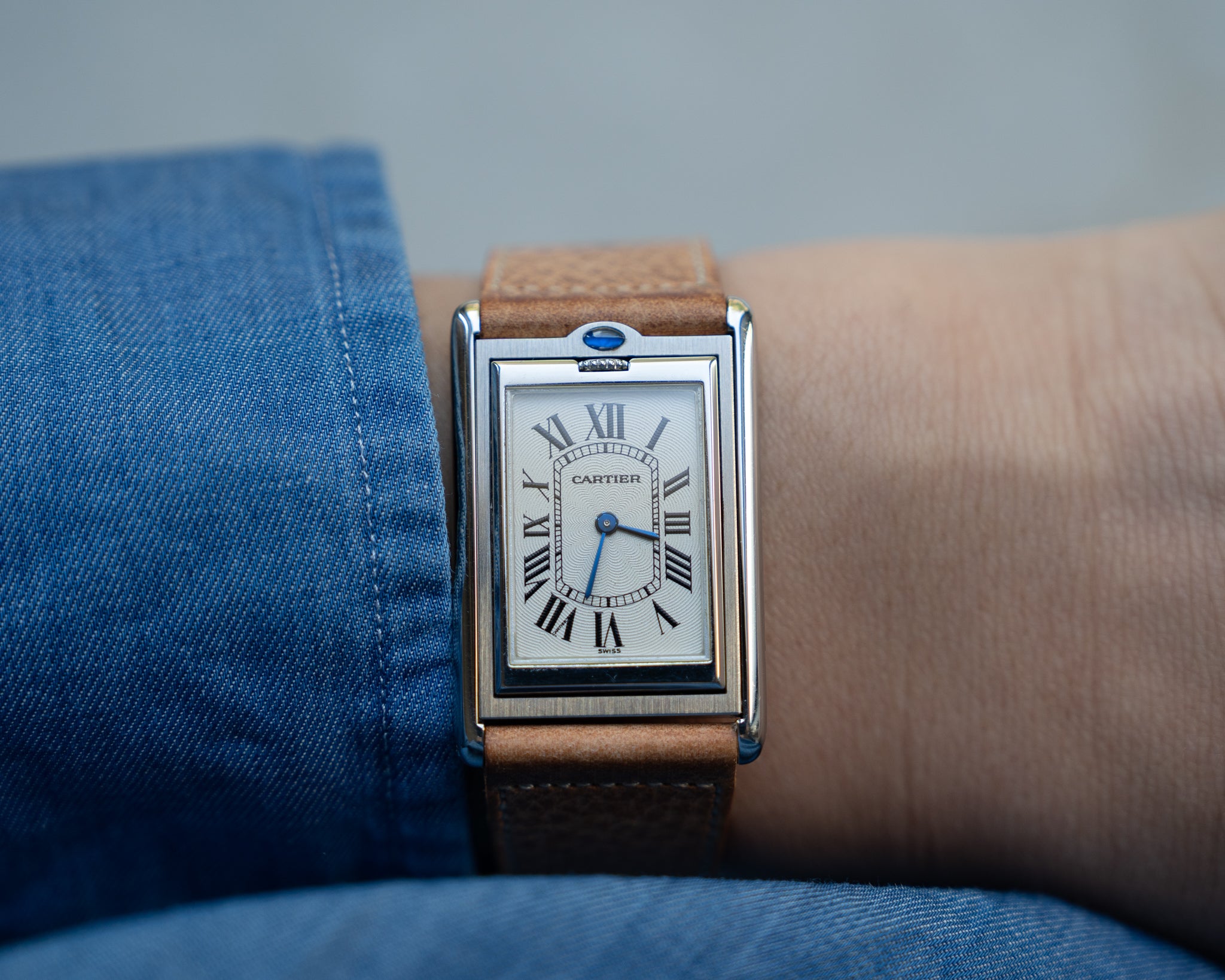 Cartier Tank Basculante ref. 2390 Mechanique, Full Set