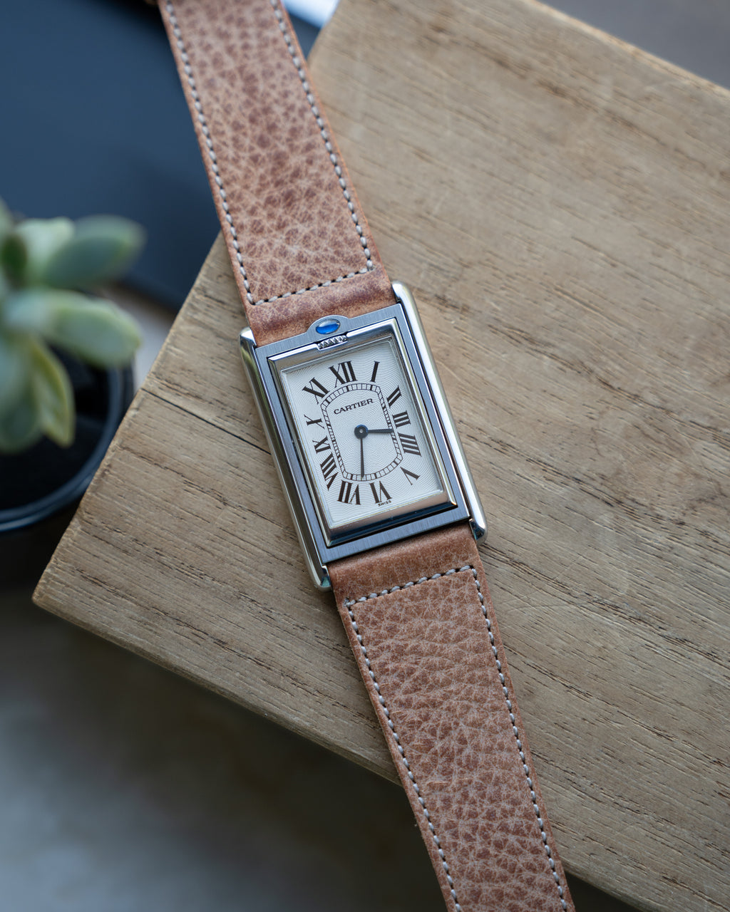 Cartier Tank Basculante ref. 2390 Mechanique, Full Set