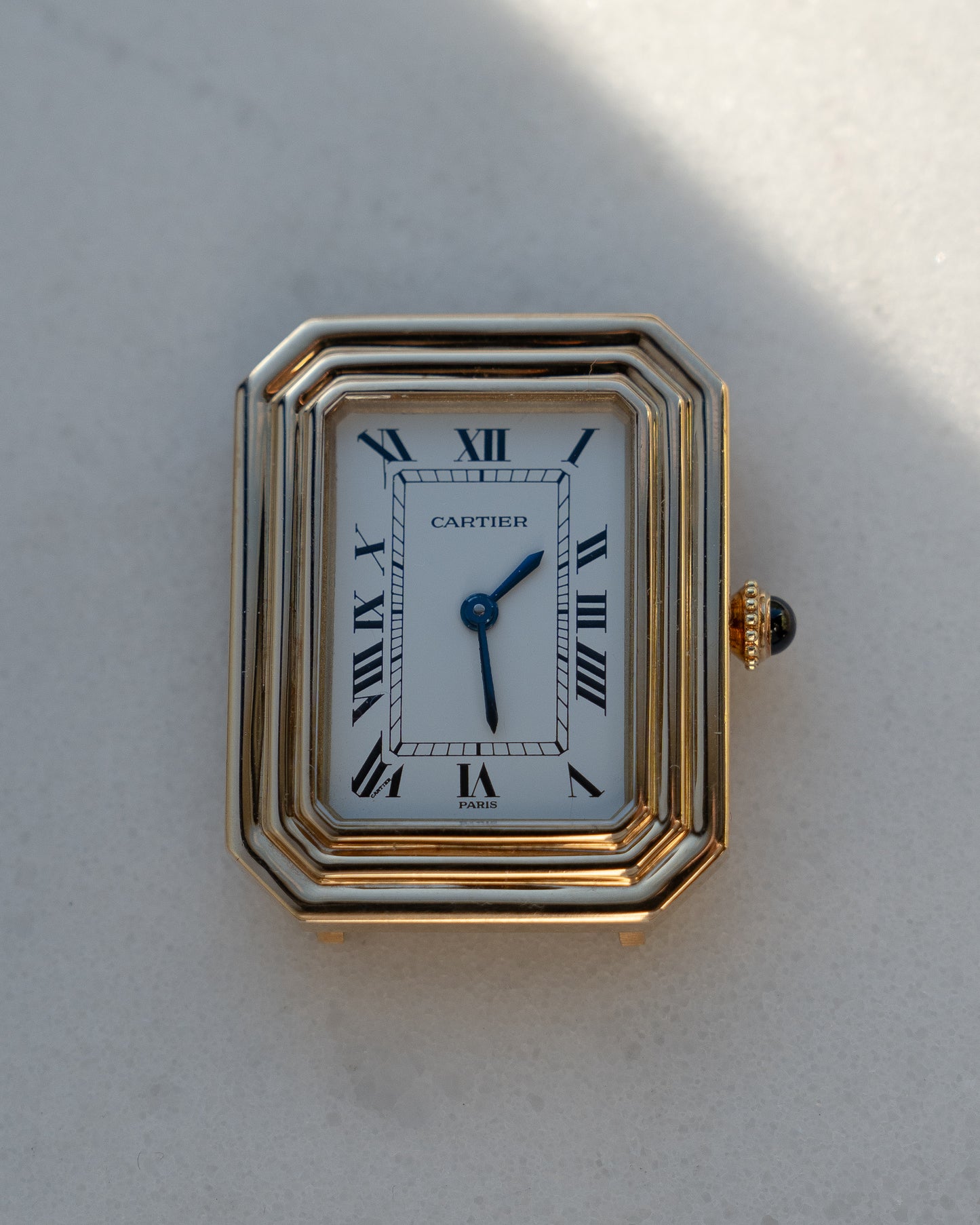 Cartier Cristallor 18k Yellow Gold, later Paris Dial & case, SM size