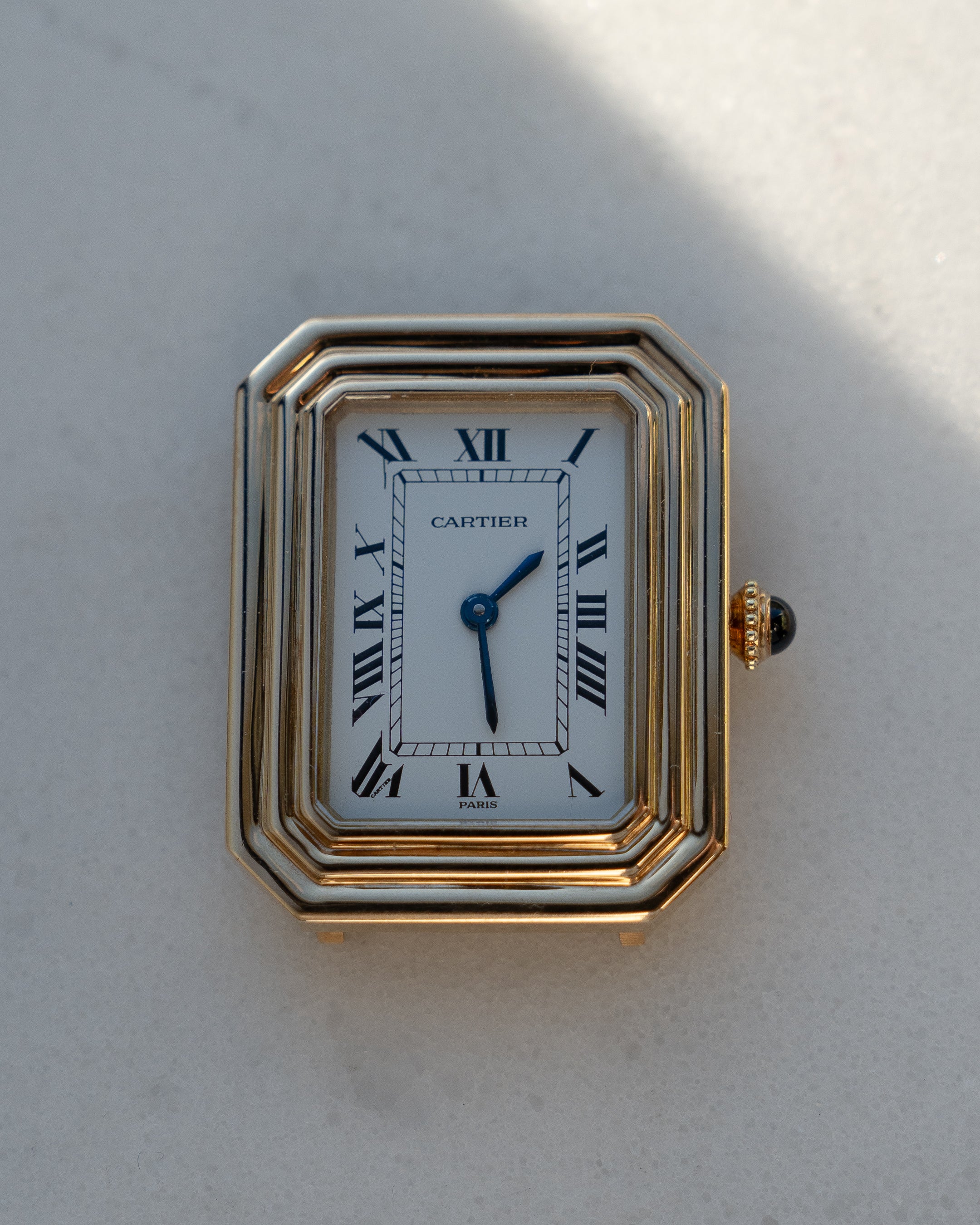 Cartier Cristallor 18k Yellow Gold, later Paris Dial & case, SM size