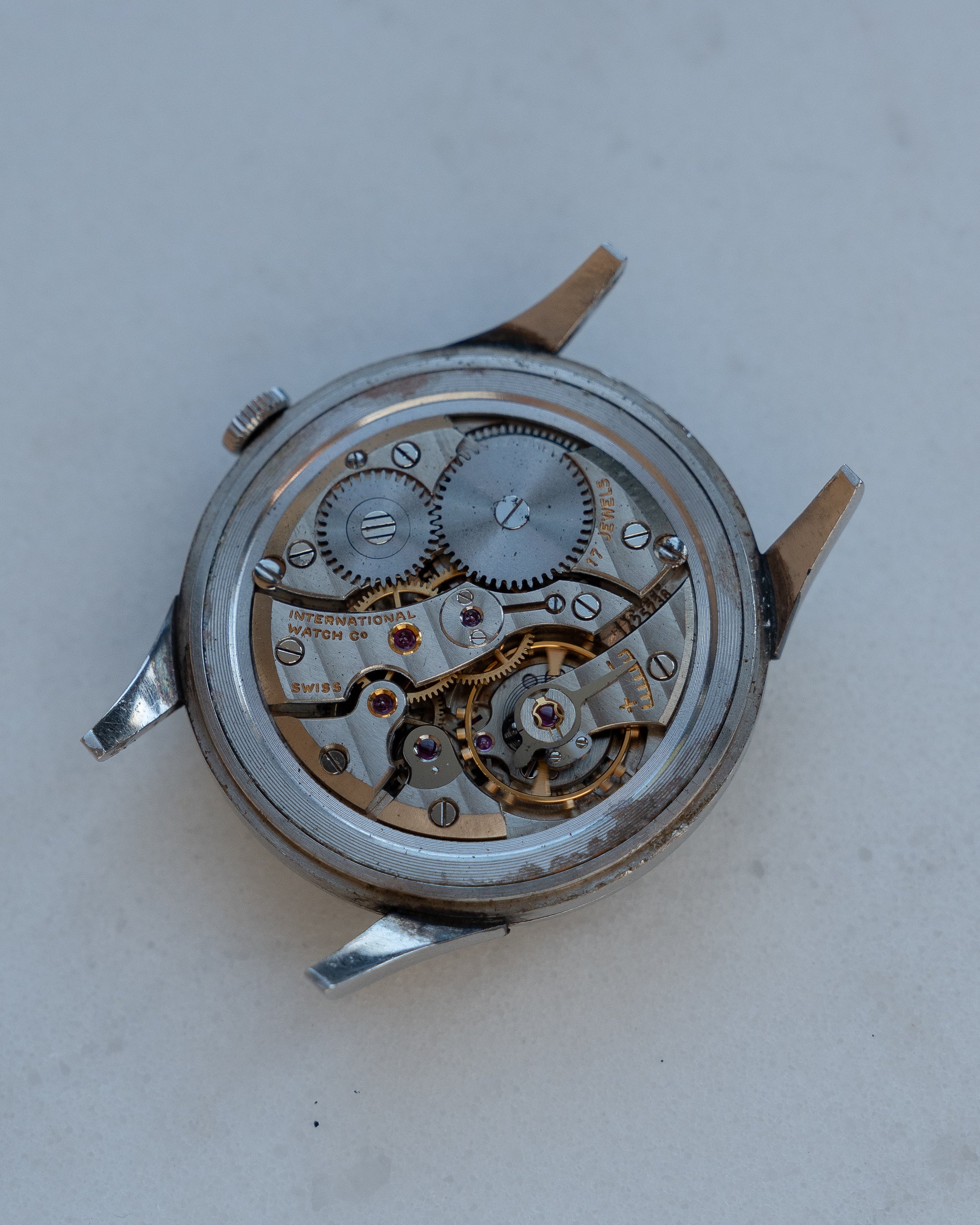 IWC dress watch in platinum - Caliber 89, early 1960's