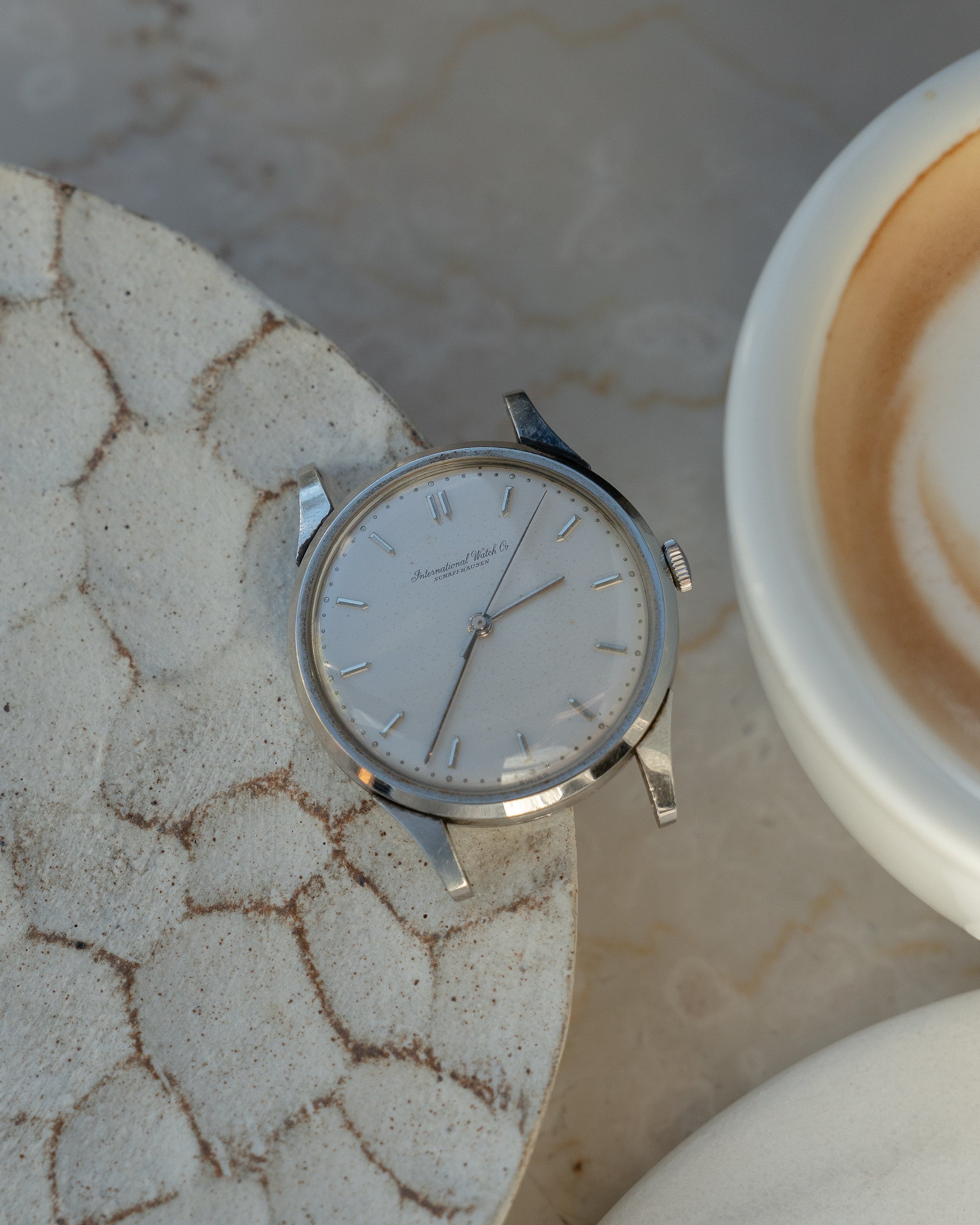 IWC dress watch in platinum - Caliber 89, early 1960's