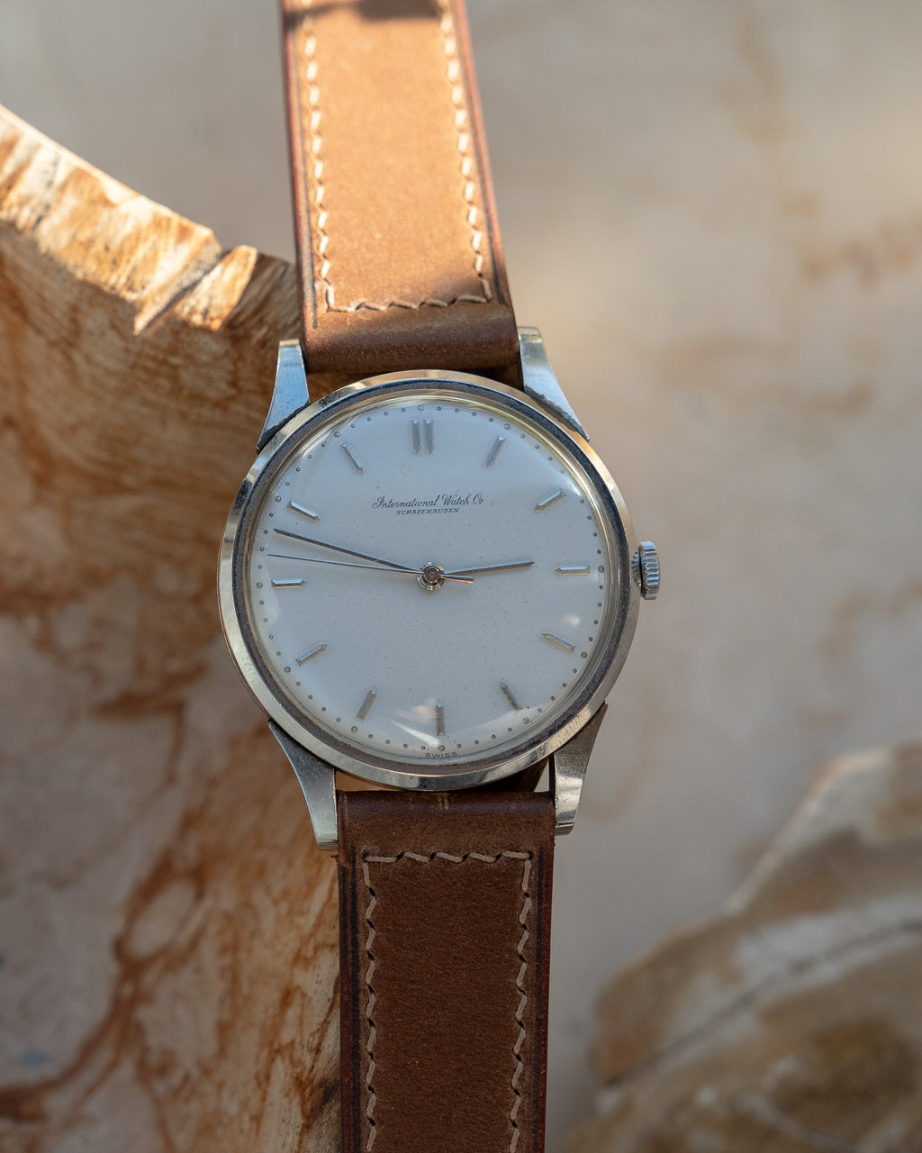 IWC dress watch in platinum - Caliber 89, early 1960's