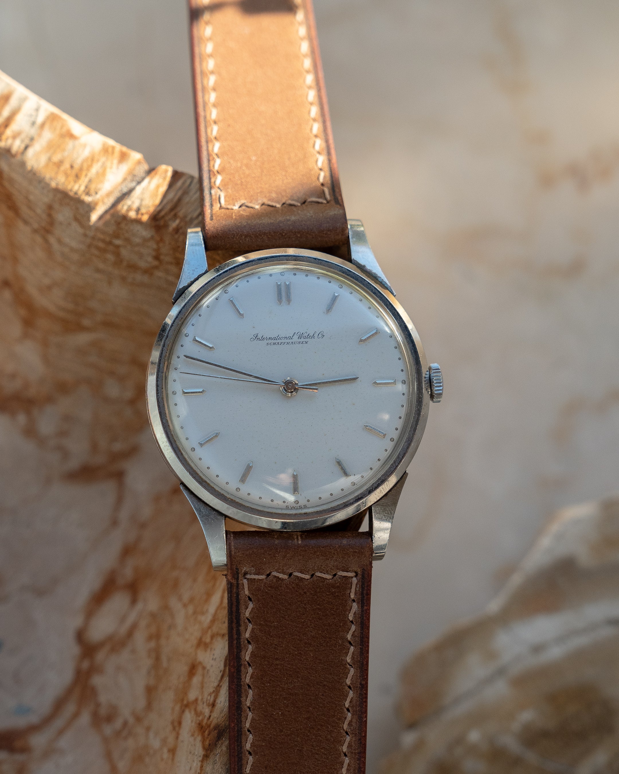 IWC dress watch in platinum - Caliber 89, early 1960's