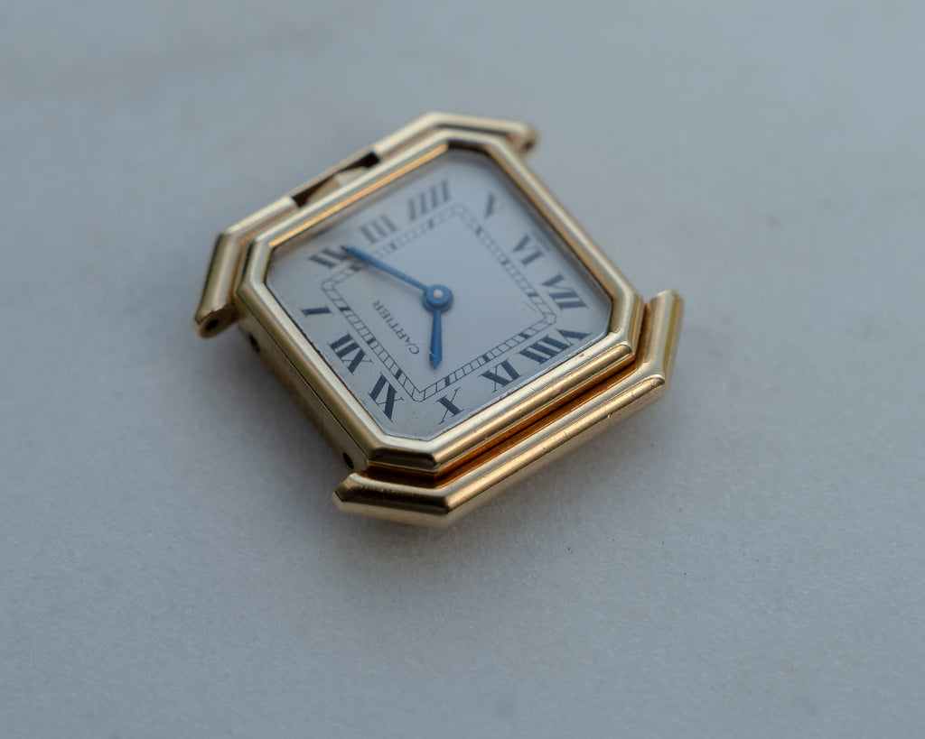 Cartier Ceinture in Yellow Gold, Paris Dial, ref 78100 SM size - mechanical wind movement