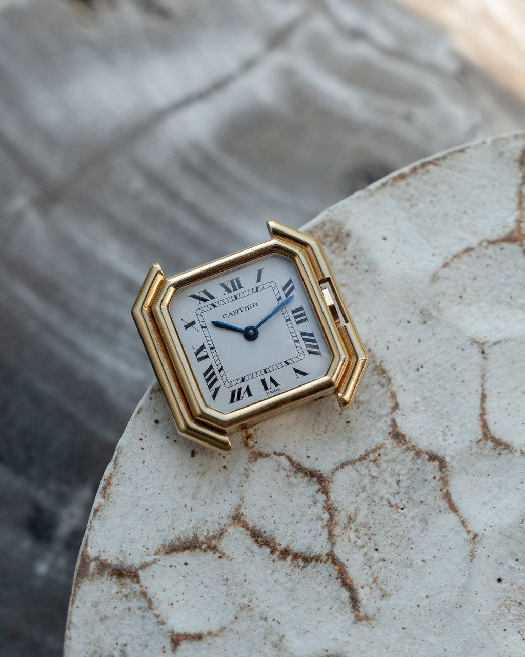 Cartier Ceinture in Yellow Gold, Paris Dial, ref 78100 SM size - mechanical wind movement