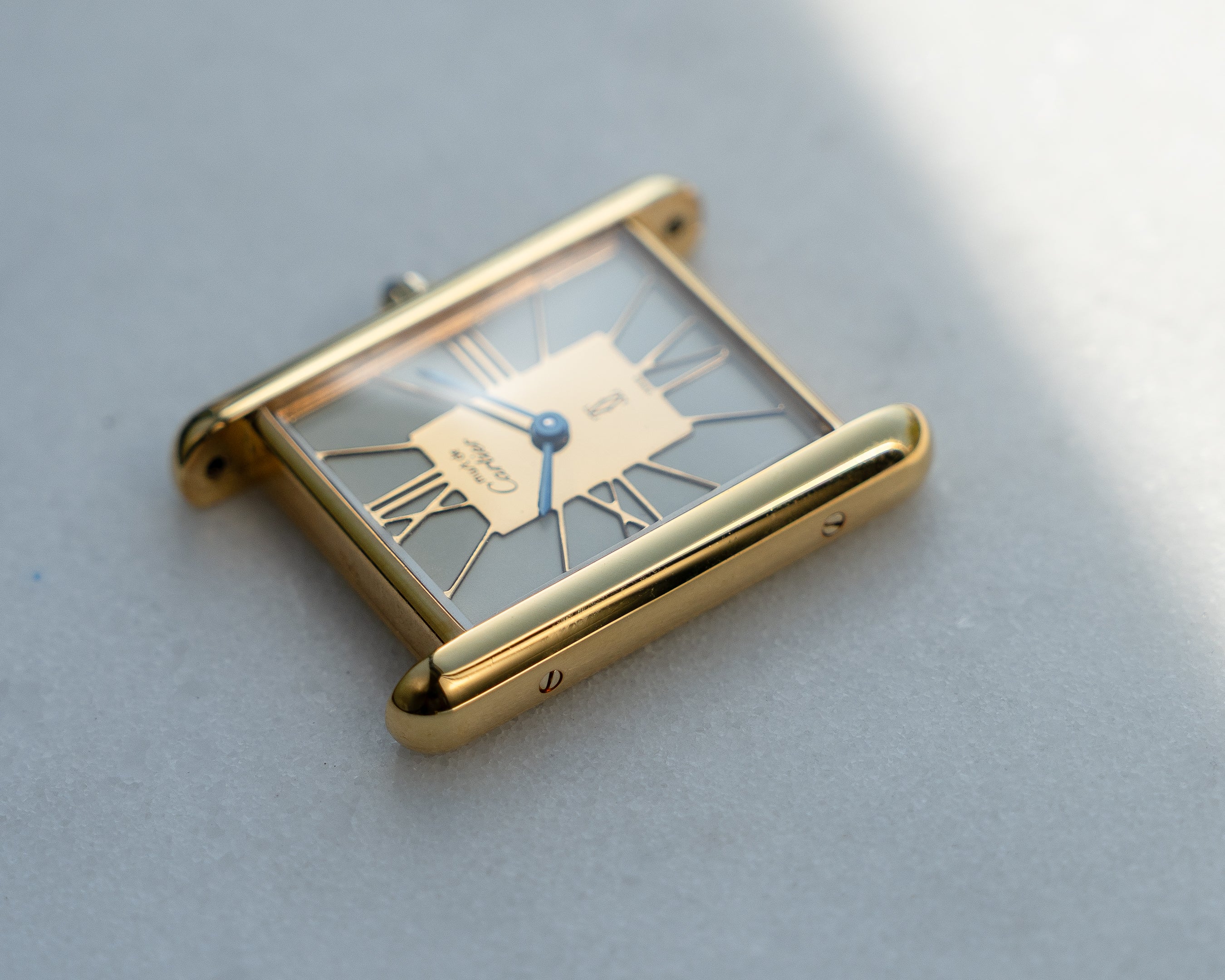 Cartier Must Tank open work numeral dial- ref no.6- LM size
