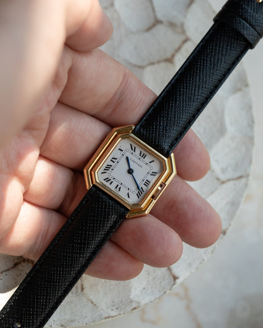 Cartier Ceinture in Yellow Gold, Paris Dial, ref 78100 SM size - mechanical wind movement