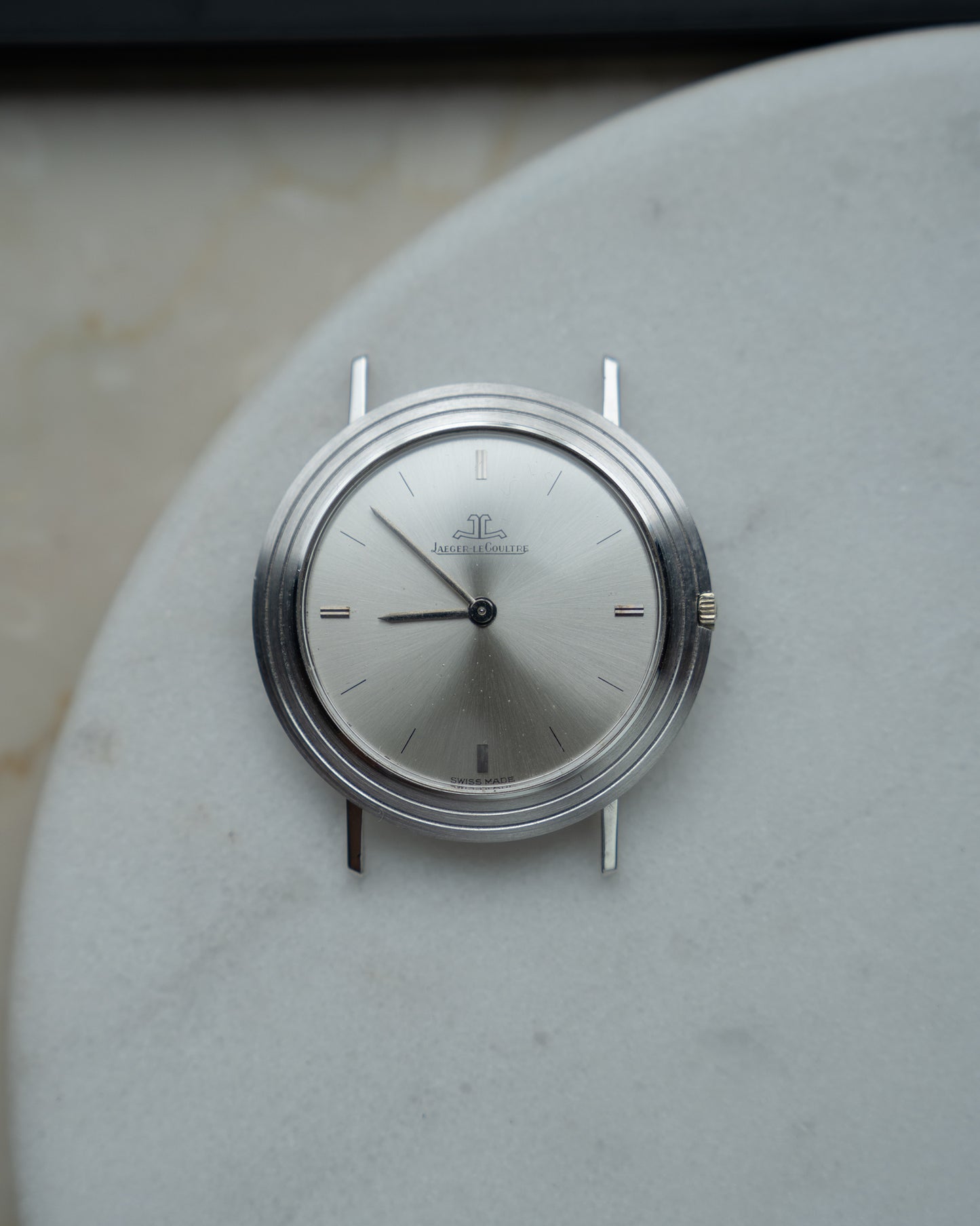 Jaeger-LeCoultre White Gold Ultra thin dress watch, Caliber P838 from 1970's