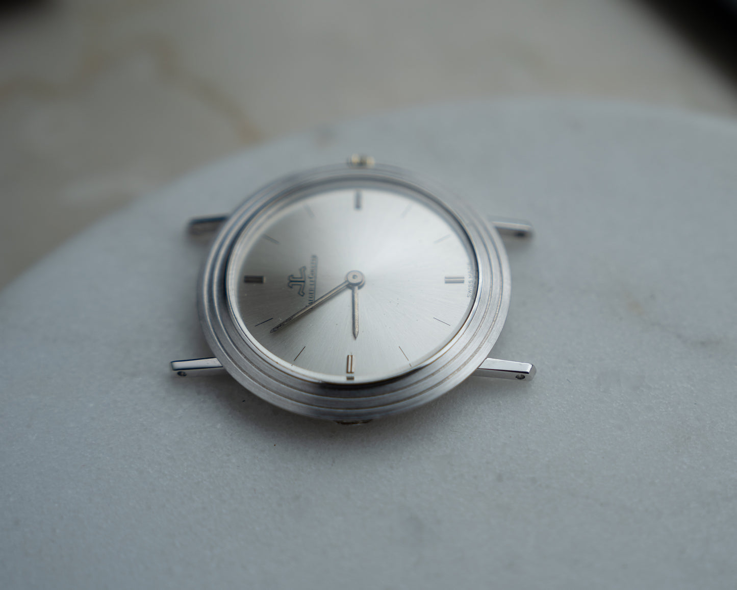 Jaeger-LeCoultre White Gold Ultra thin dress watch, Caliber P838 from 1970's