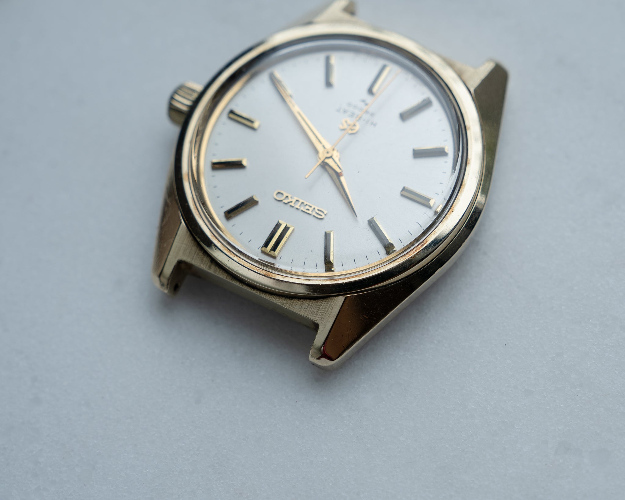 Grand Seiko 4520-8000 cap gold January 1971