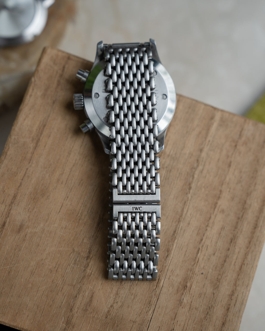 IWC フリーガークロノグラフ ref. 3741 メカクォーツ オリジナル保証書および書類付き