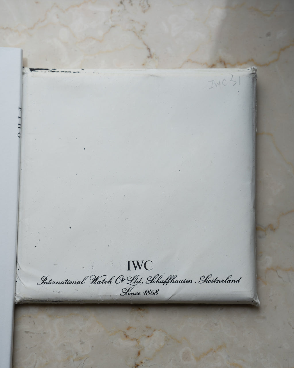 IWC フリーガークロノグラフ ref. 3741 メカクォーツ オリジナル保証書および書類付き