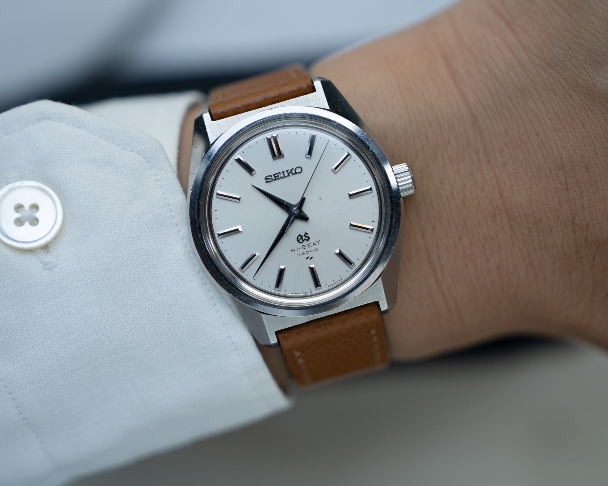 Grand Seiko 4520-8000 hibeat Steel 1970 November