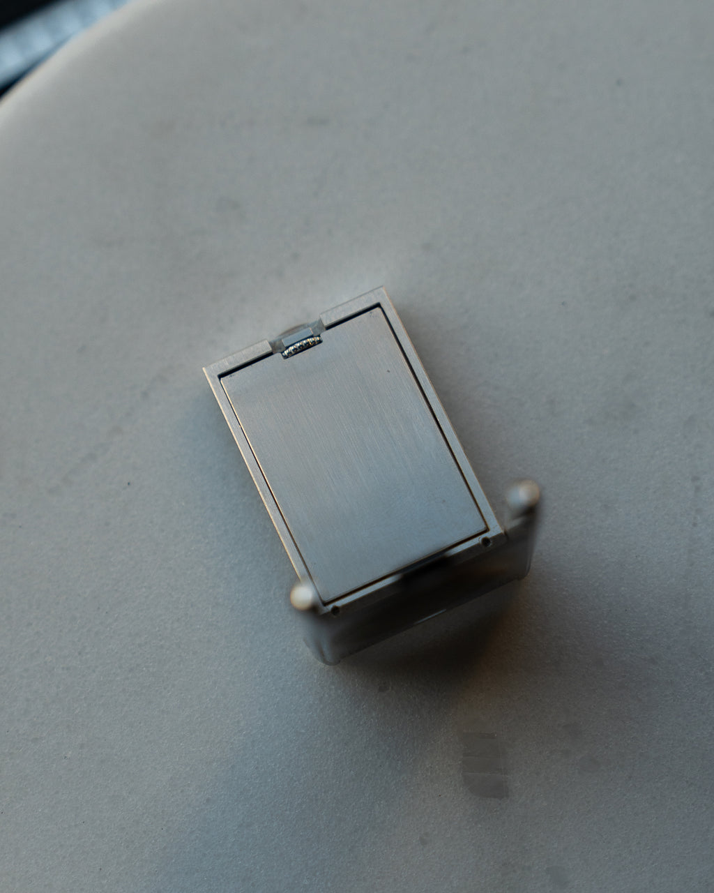Cartier Tank Basculante in steel, ref. 2390 Mechanique, Full Set