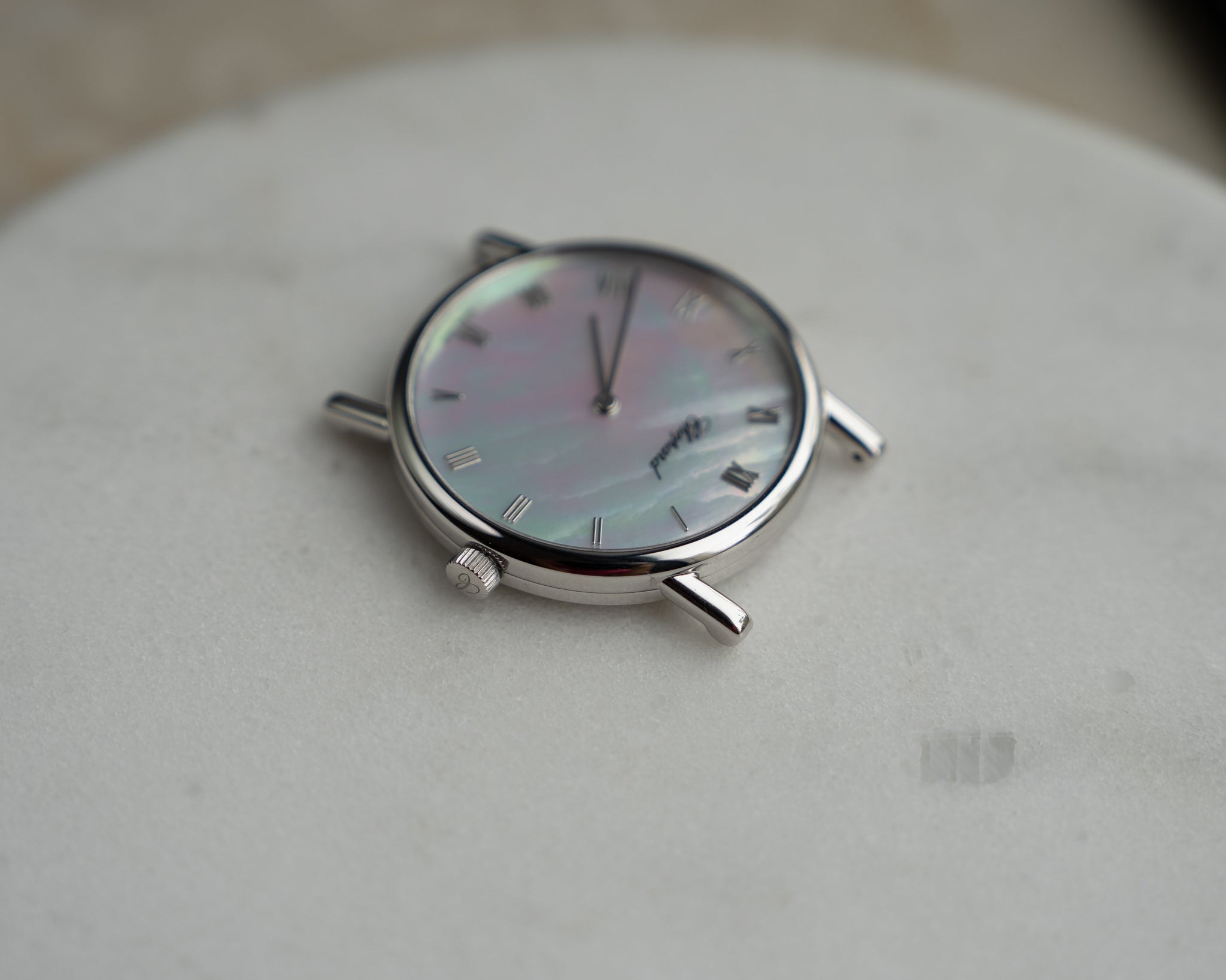 Chopard dress watch in White Gold with Mother of Pearl dial, manual wind movement