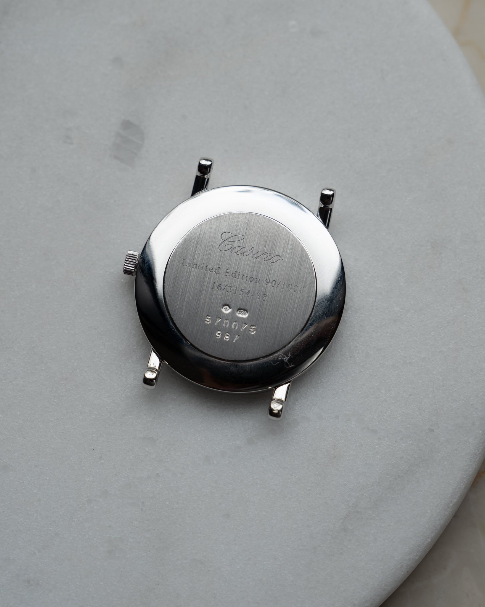 Chopard dress watch in White Gold with Mother of Pearl dial, manual wind movement