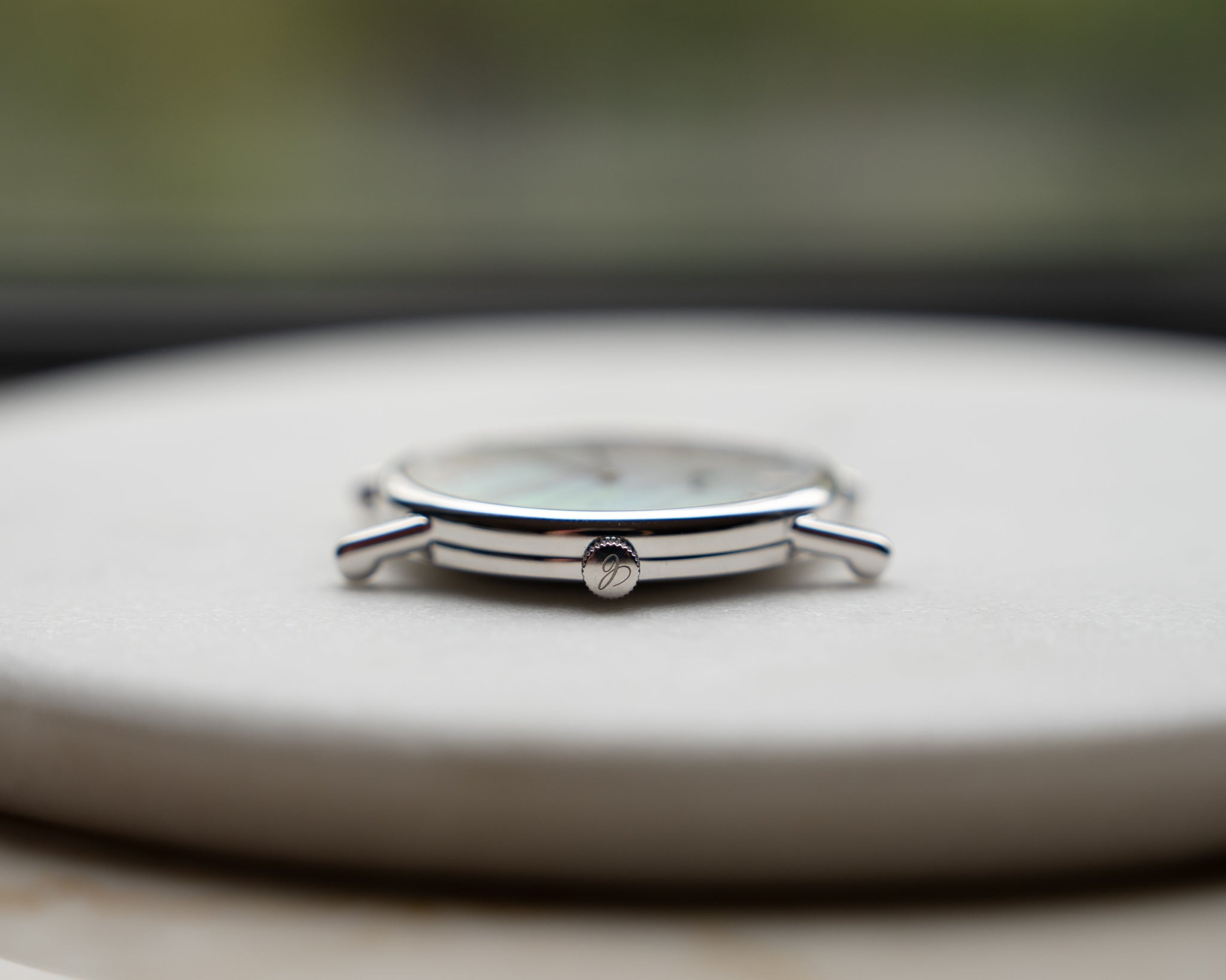 Chopard dress watch in White Gold with Mother of Pearl dial, manual wind movement