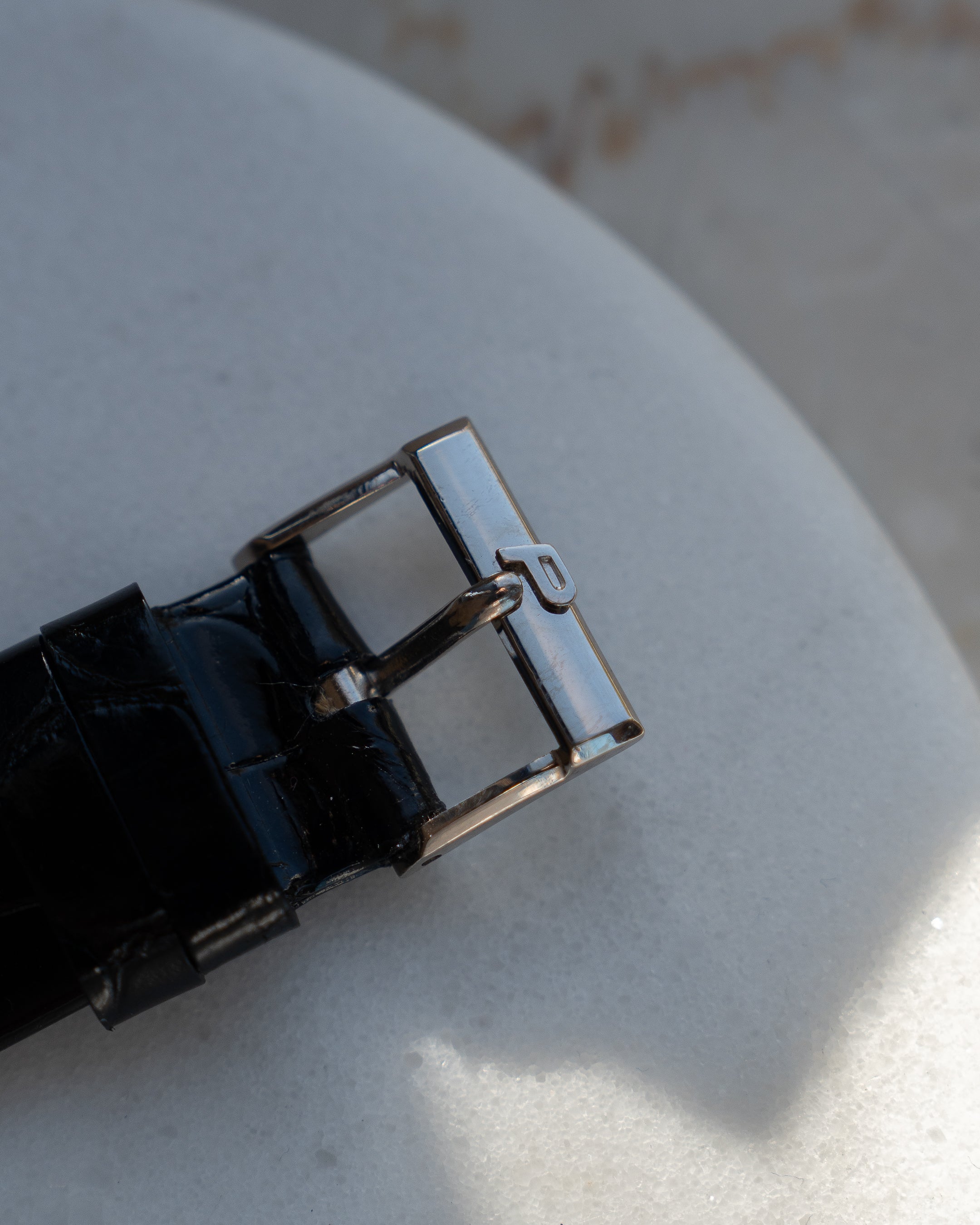 Piaget Protocole ref 9152, Onyx dial with diamond index in white gold