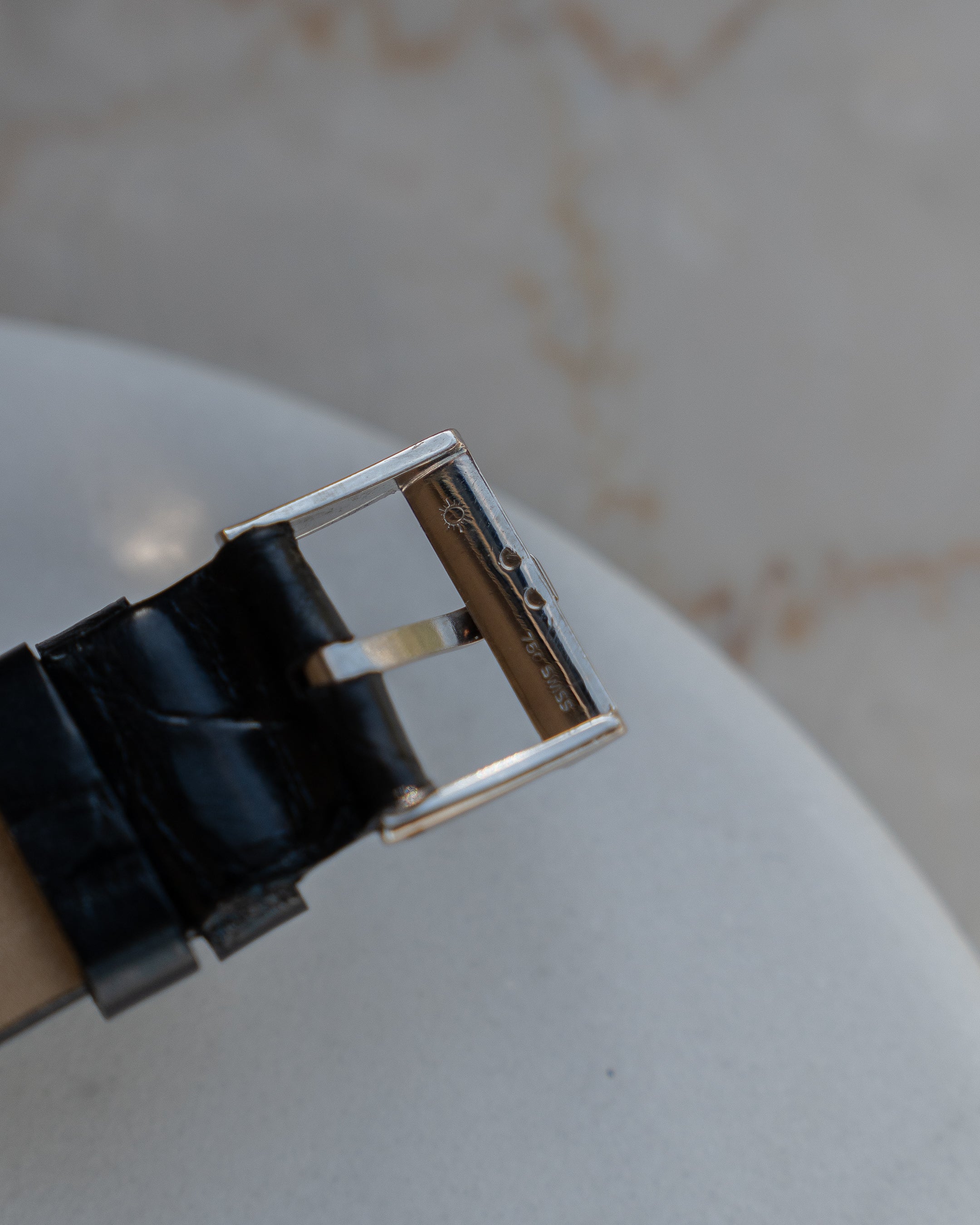 Piaget Protocole ref 9152, Onyx dial with diamond index in white gold