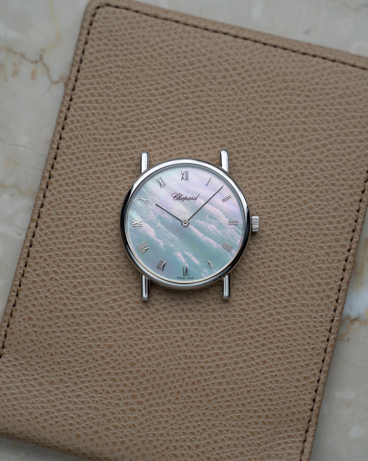 Chopard dress watch in White Gold with Mother of Pearl dial, manual wind movement
