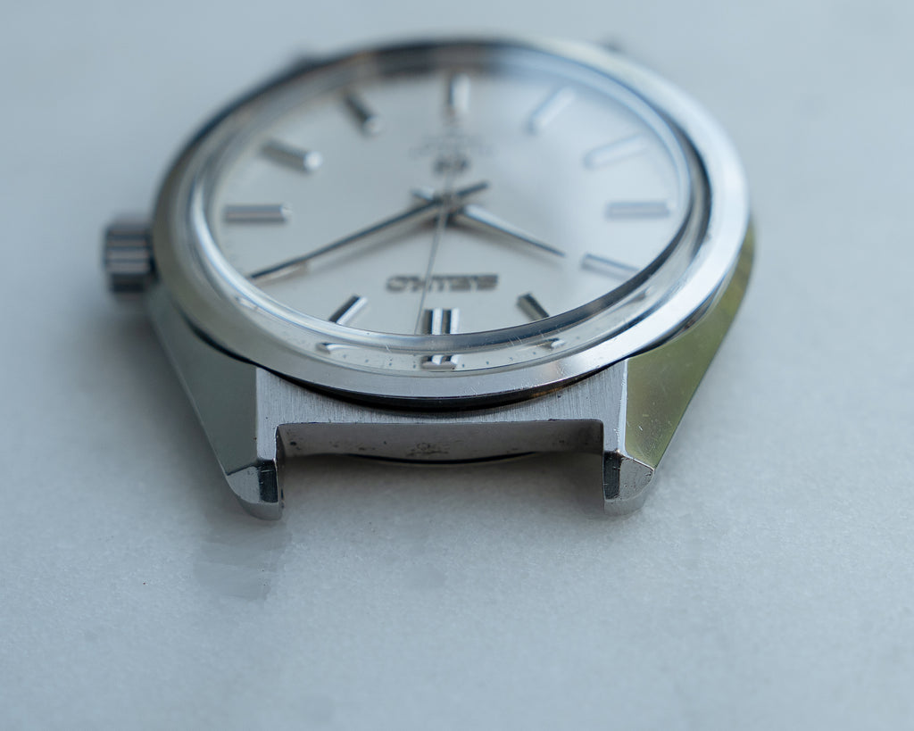 Grand Seiko 4520-8000 in steel, hibeat 1968 June
