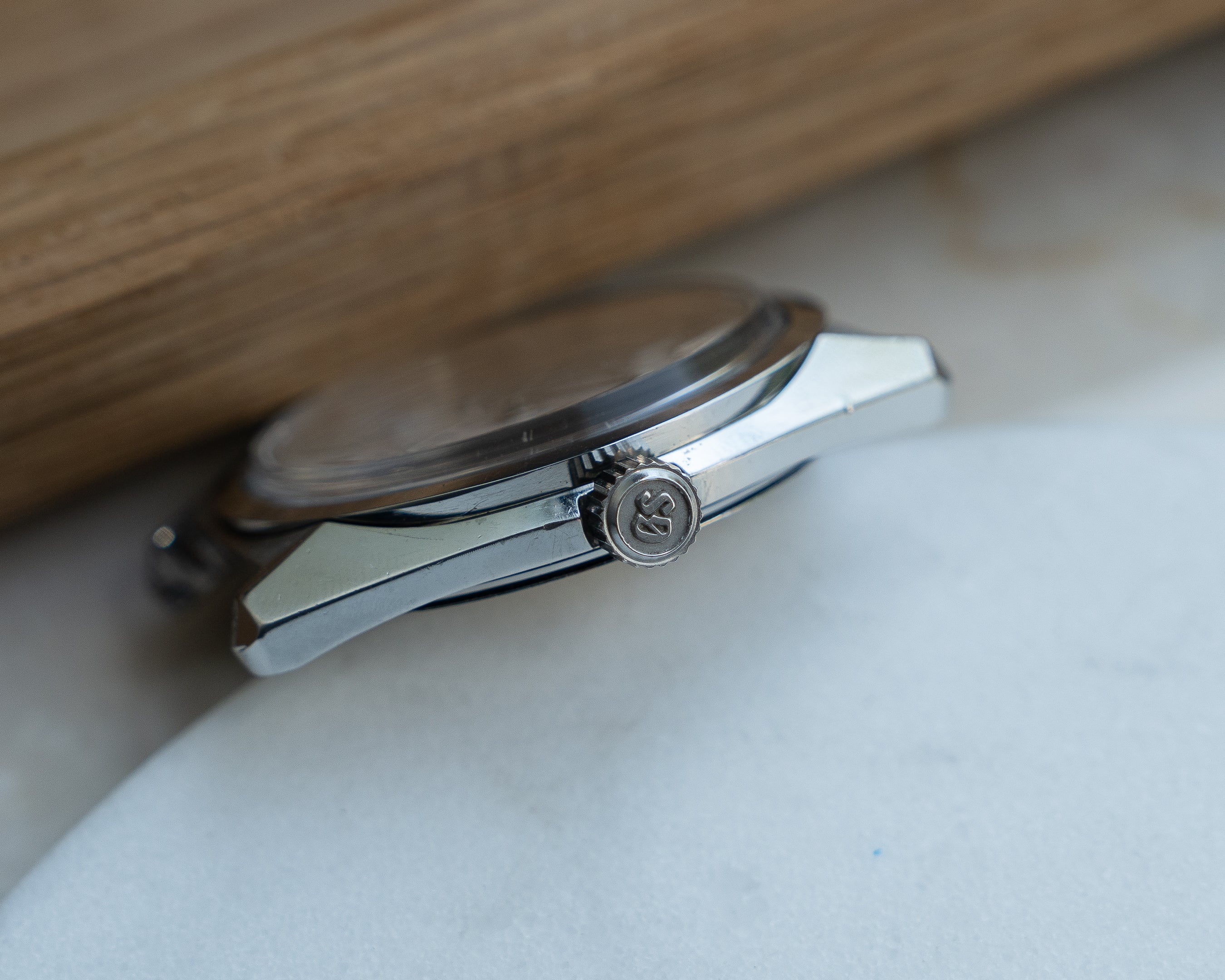 Grand Seiko 4520-8000 in steel, hibeat 1968 June
