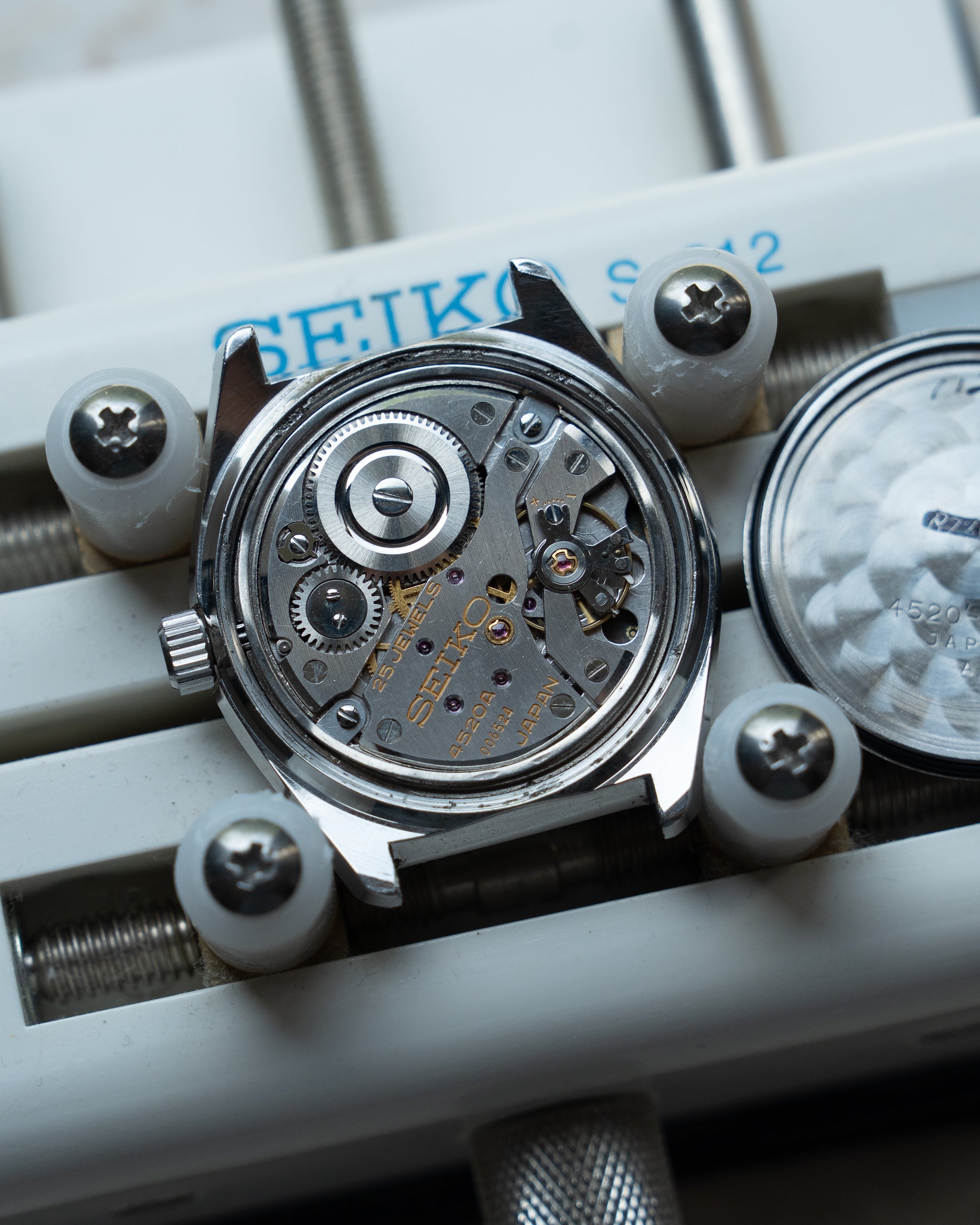 Grand Seiko 4520-8000 in steel, hibeat 1968 June