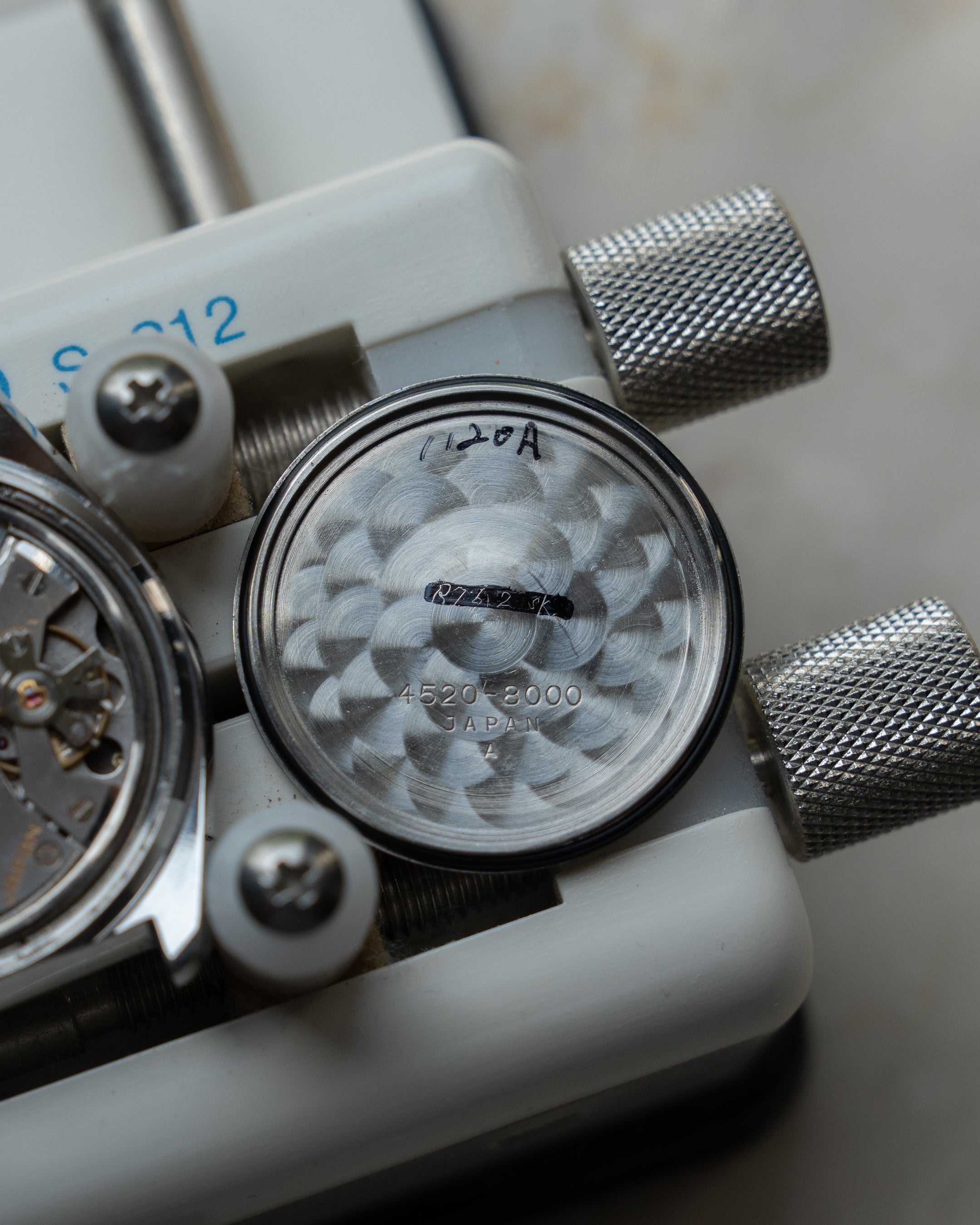 Grand Seiko 4520-8000 in steel, hibeat 1968 June