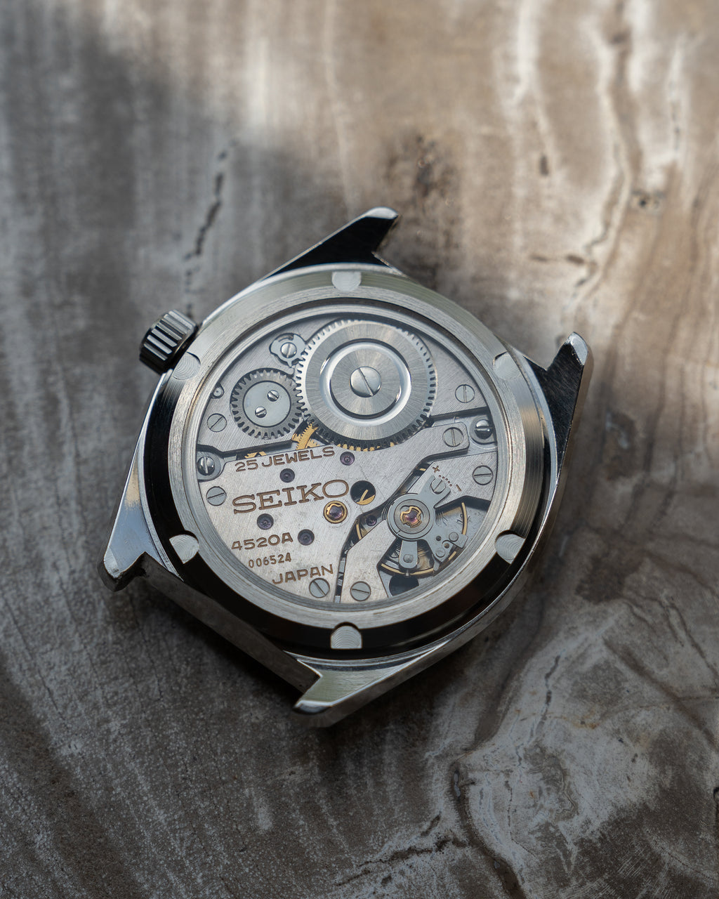 Grand Seiko 4520-8000 in steel, hibeat 1968 June