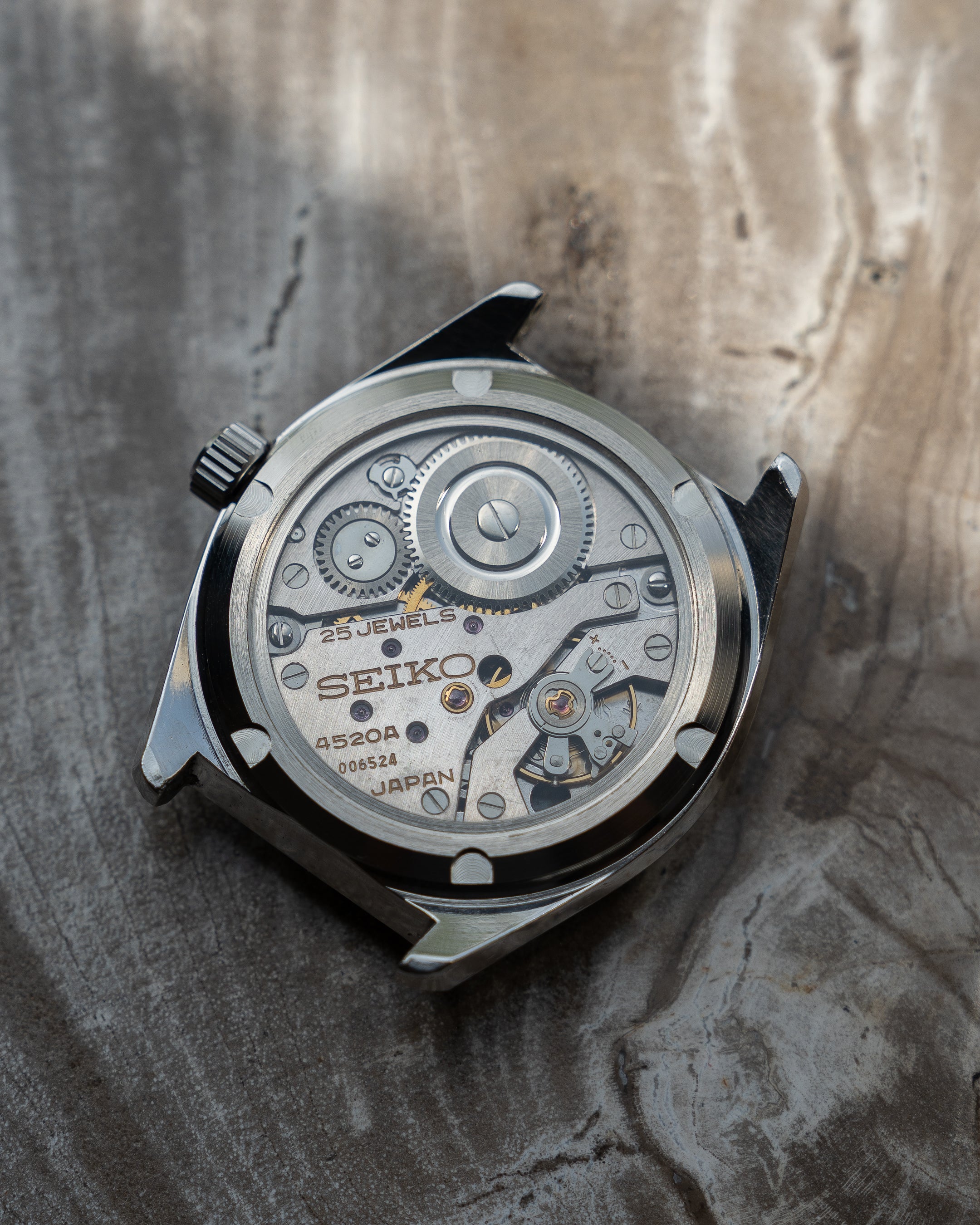 Grand Seiko 4520-8000 in steel, hibeat 1968 June